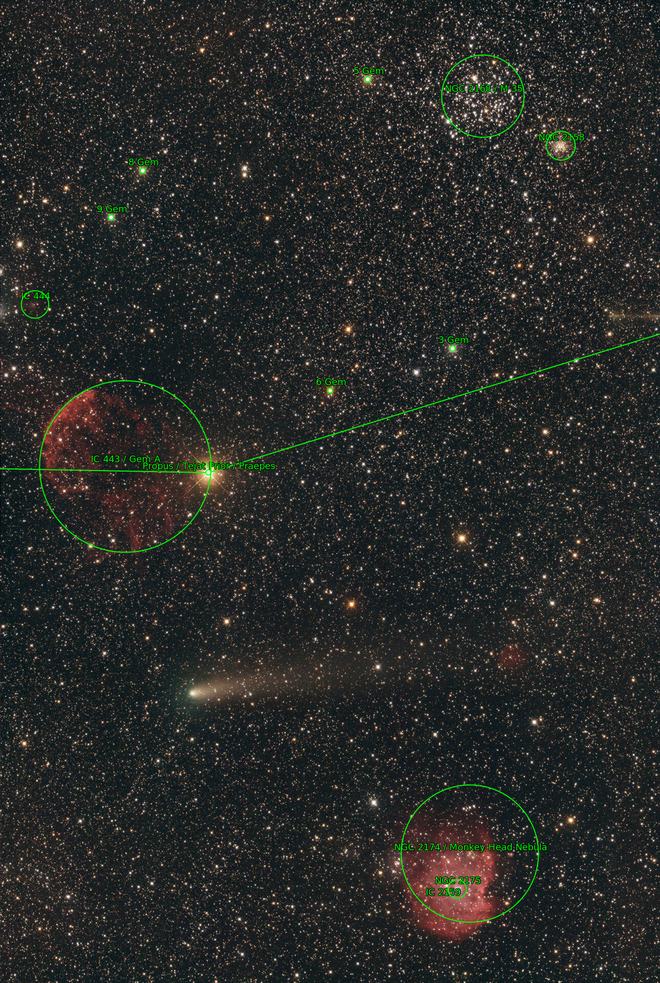 Sternkarten-Overlay (Astrometry.net)