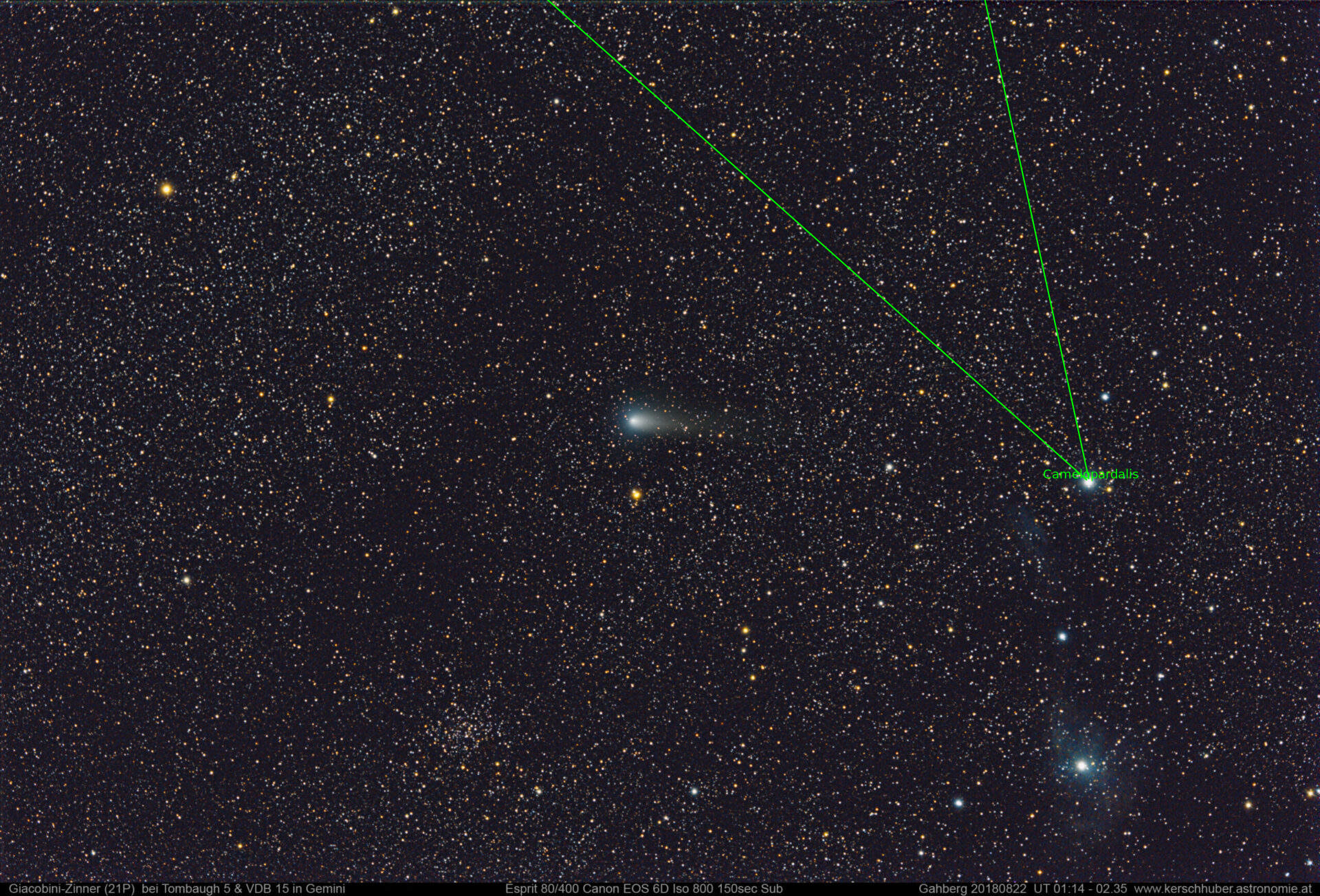 Sternkarten-Overlay (Astrometry.net)