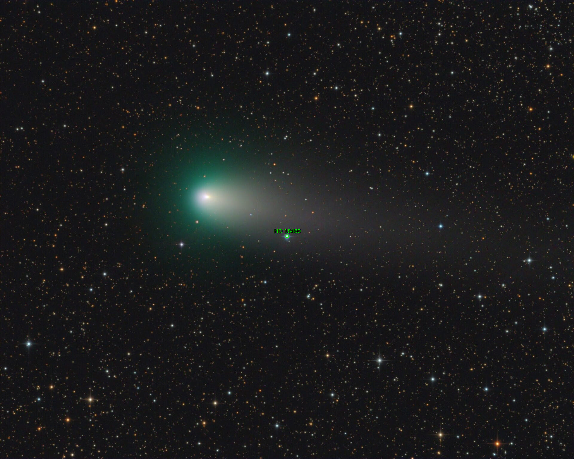 Sternkarten-Overlay (Astrometry.net)