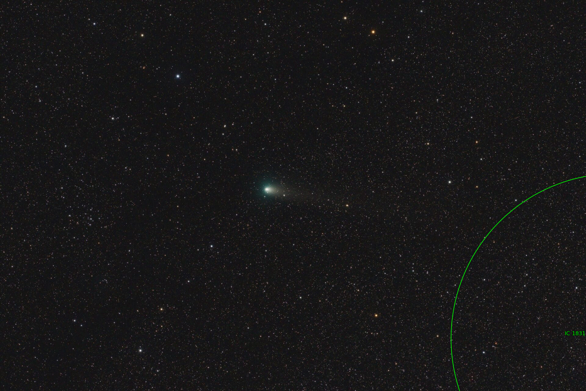 Sternkarten-Overlay (Astrometry.net)