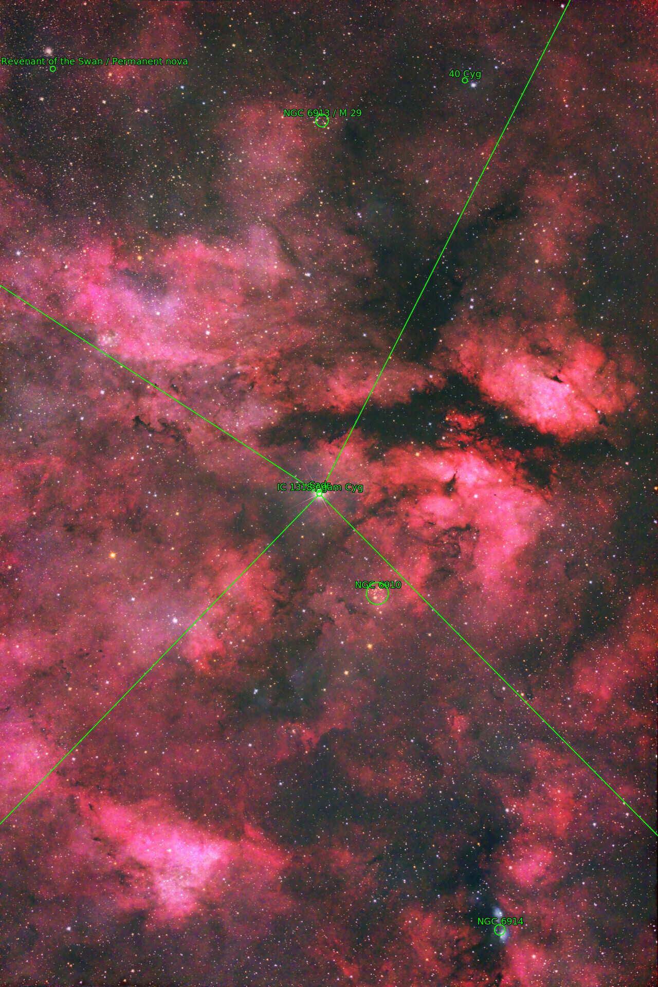 Sternkarten-Overlay (Astrometry.net)