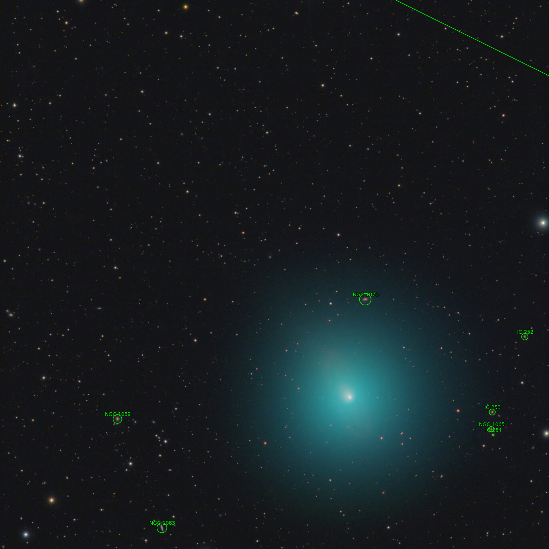Sternkarten-Overlay (Astrometry.net)