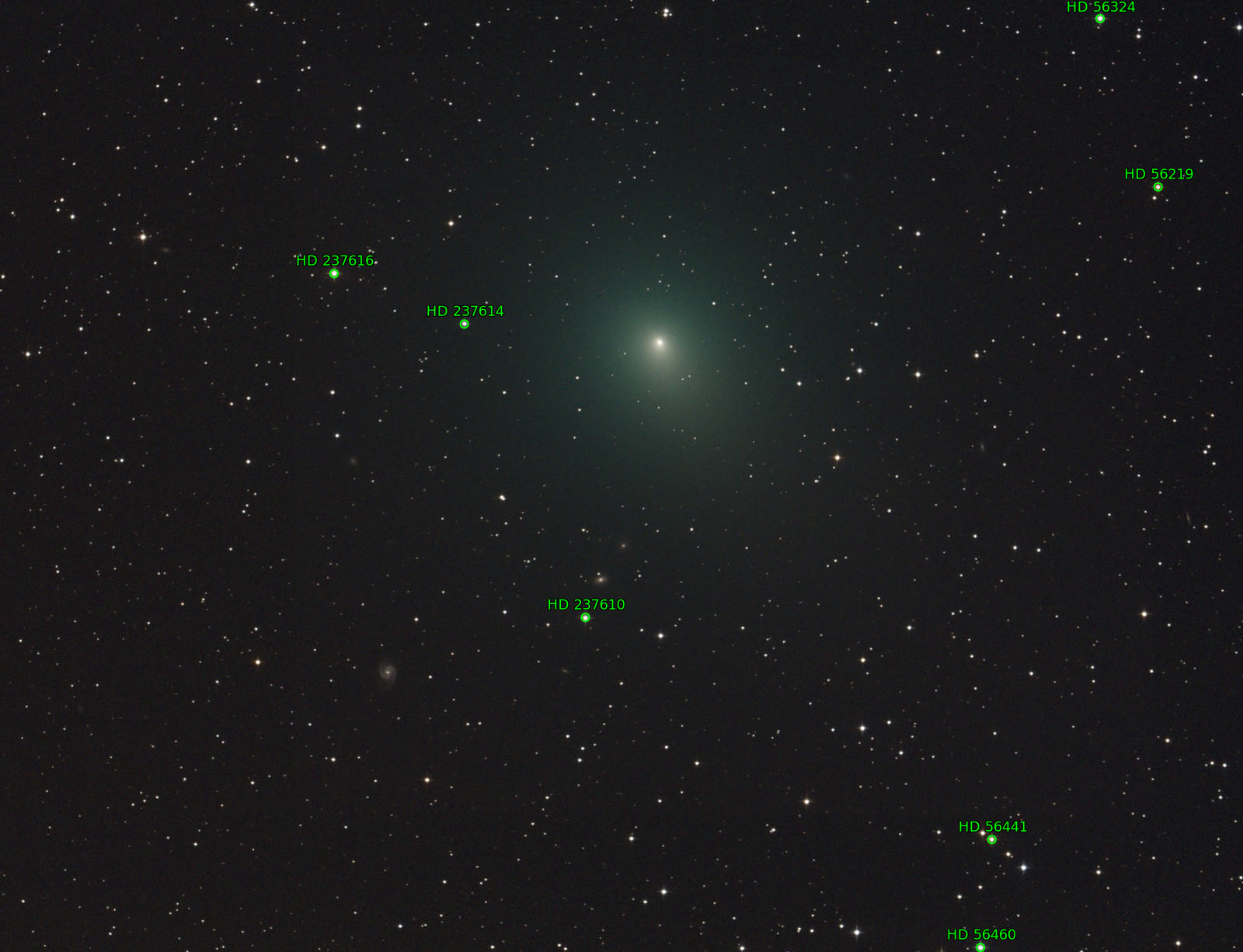 Sternkarten-Overlay (Astrometry.net)