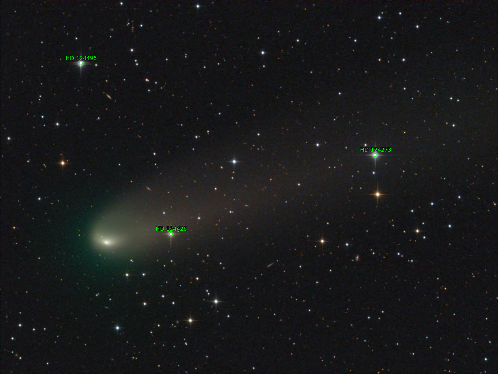 Sternkarten-Overlay (Astrometry.net)