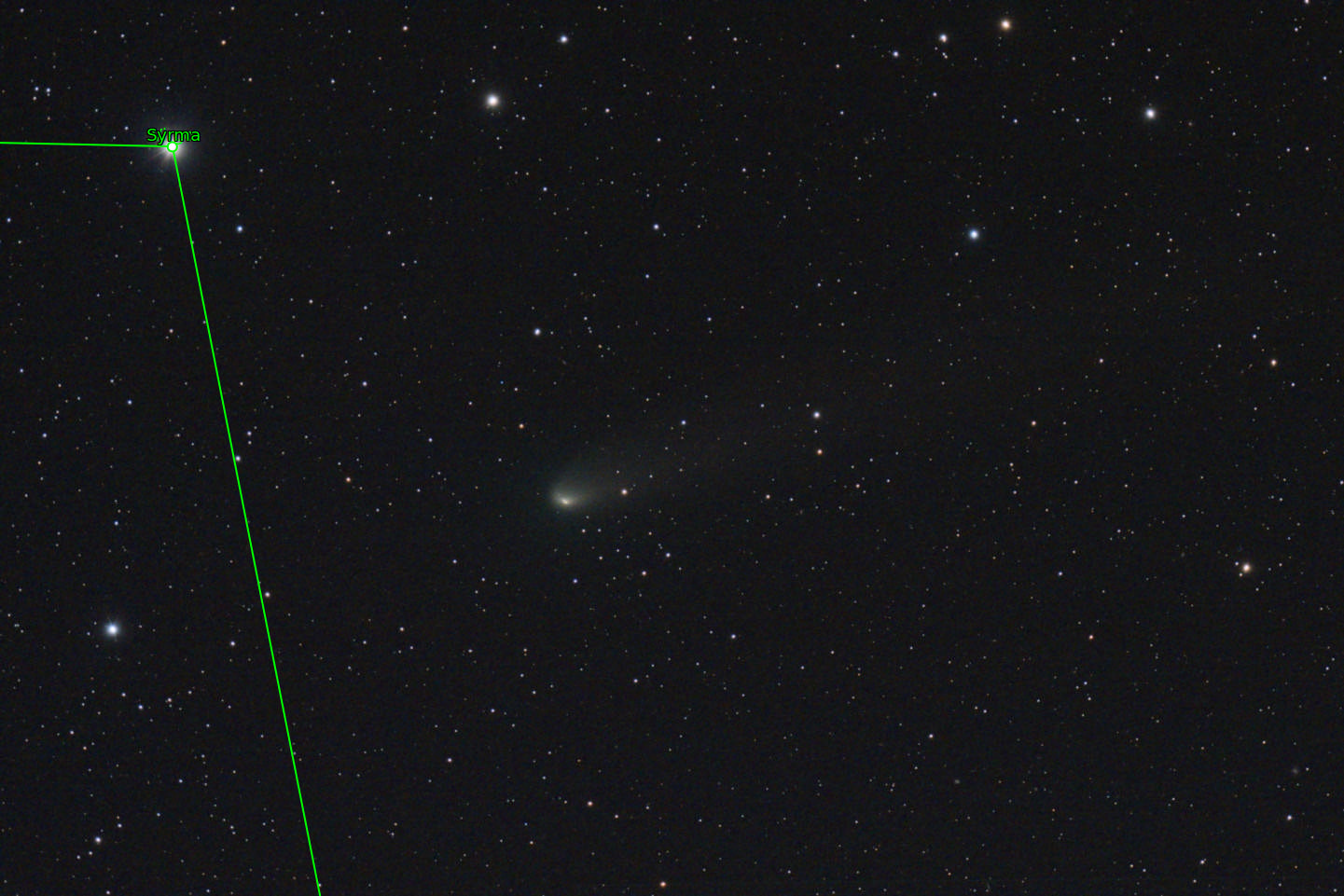 Sternkarten-Overlay (Astrometry.net)