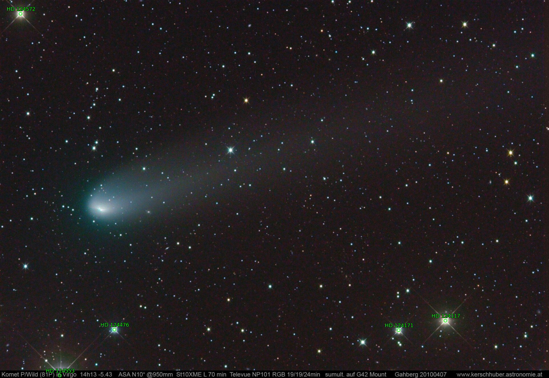 Sternkarten-Overlay (Astrometry.net)