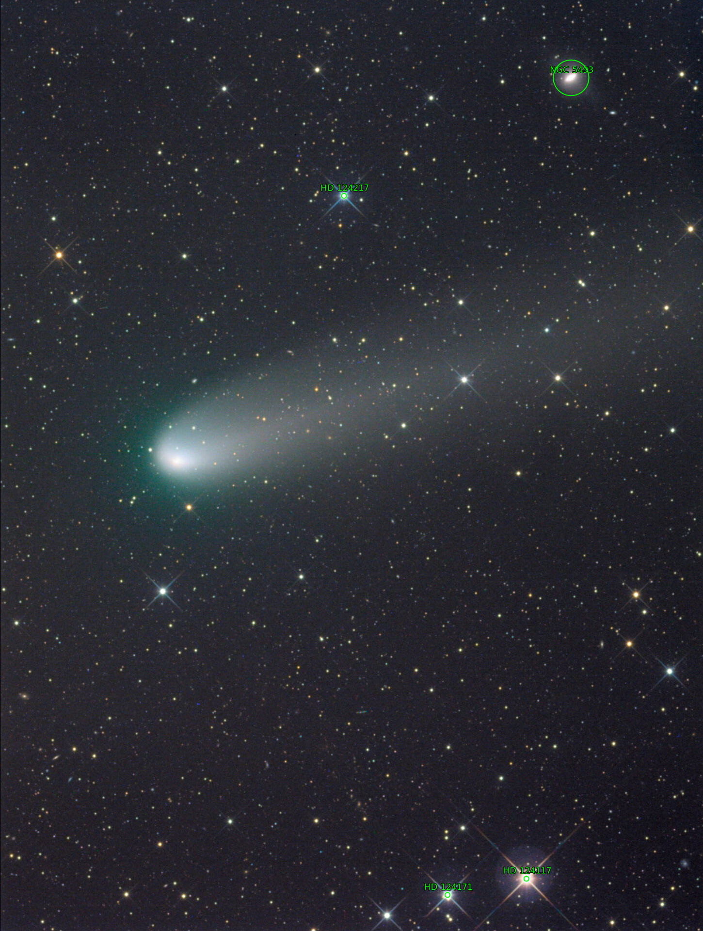Sternkarten-Overlay (Astrometry.net)