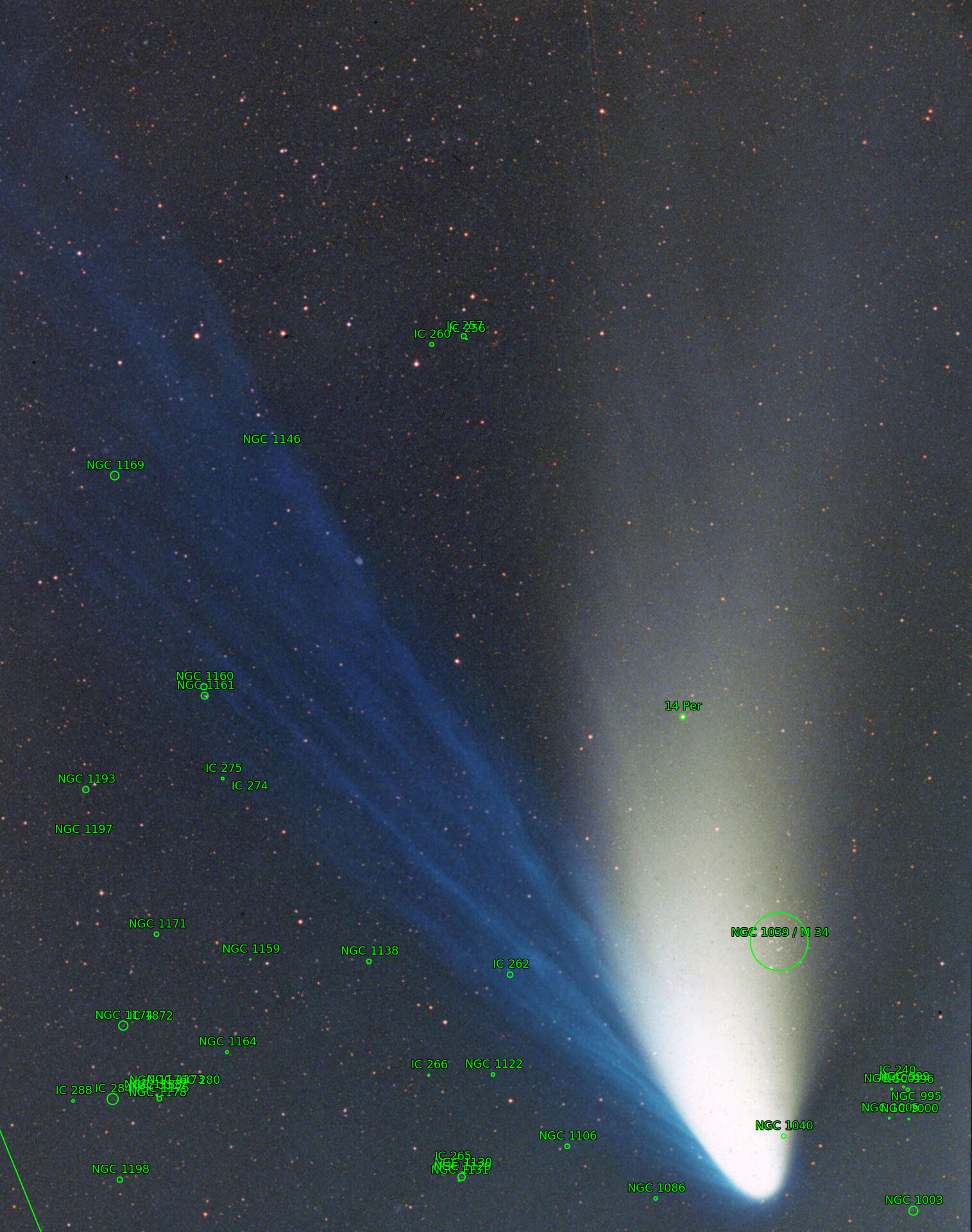 Sternkarten-Overlay (Astrometry.net)