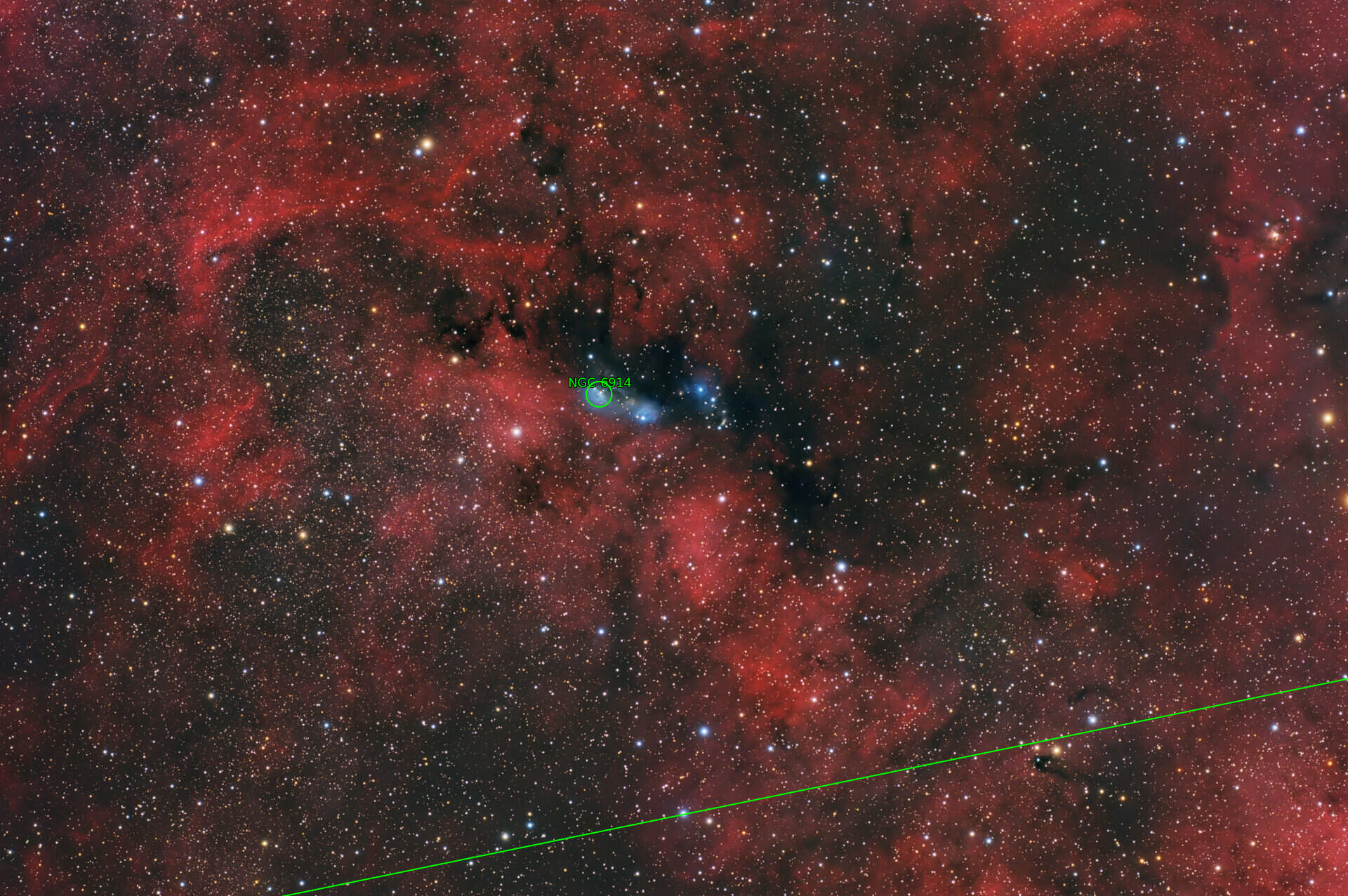 Sternkarten-Overlay (Astrometry.net)
