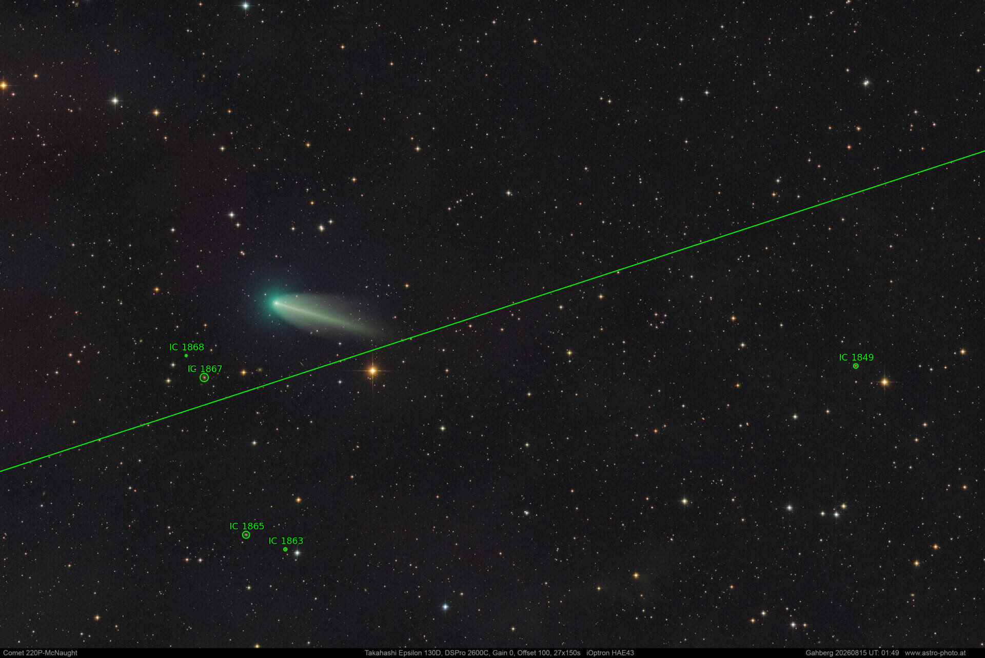 Sternkarten-Overlay (Astrometry.net)