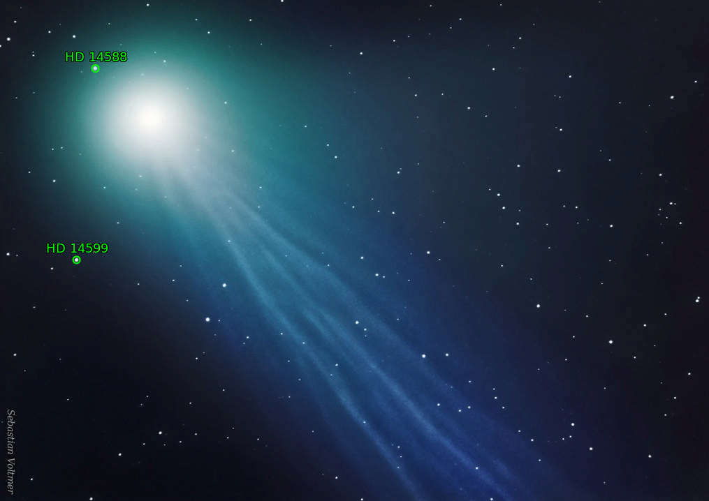 Sternkarten-Overlay (Astrometry.net)