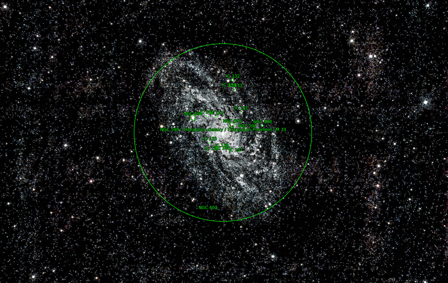 Sternkarten-Overlay (Astrometry.net)