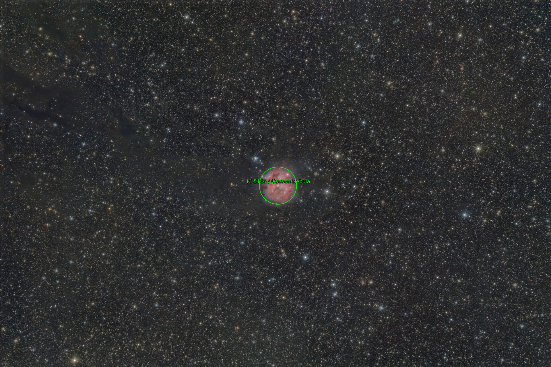 Sternkarten-Overlay (Astrometry.net)