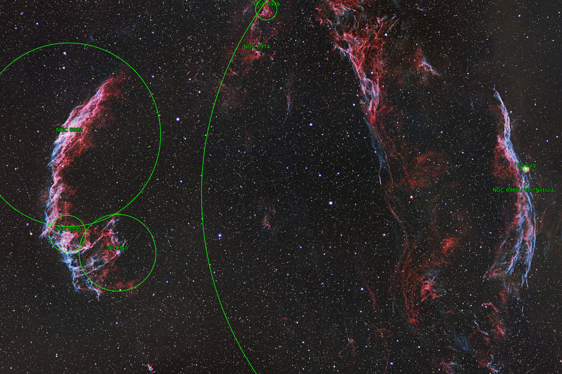 Sternkarten-Overlay (Astrometry.net)
