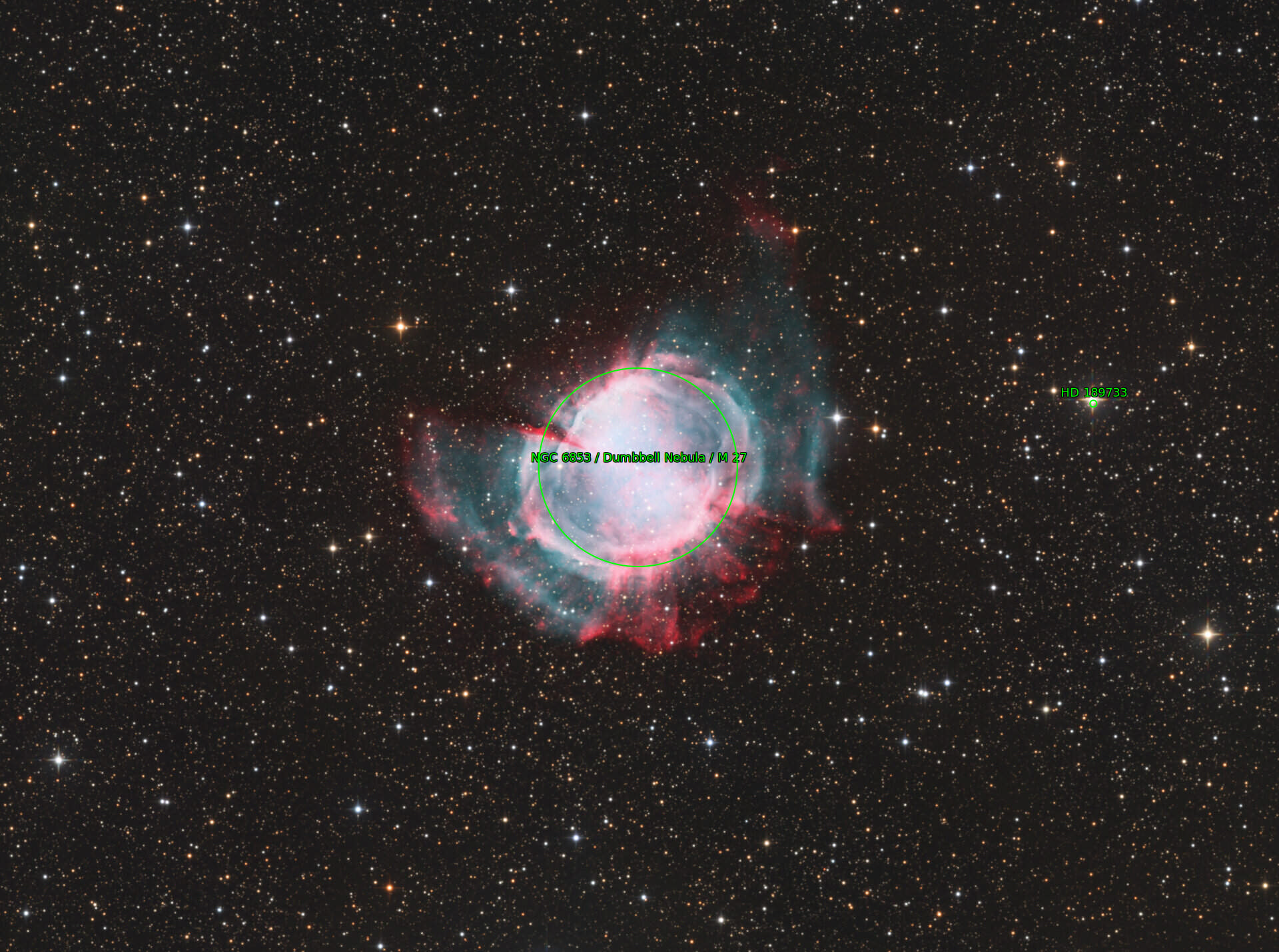 Sternkarten-Overlay (Astrometry.net)