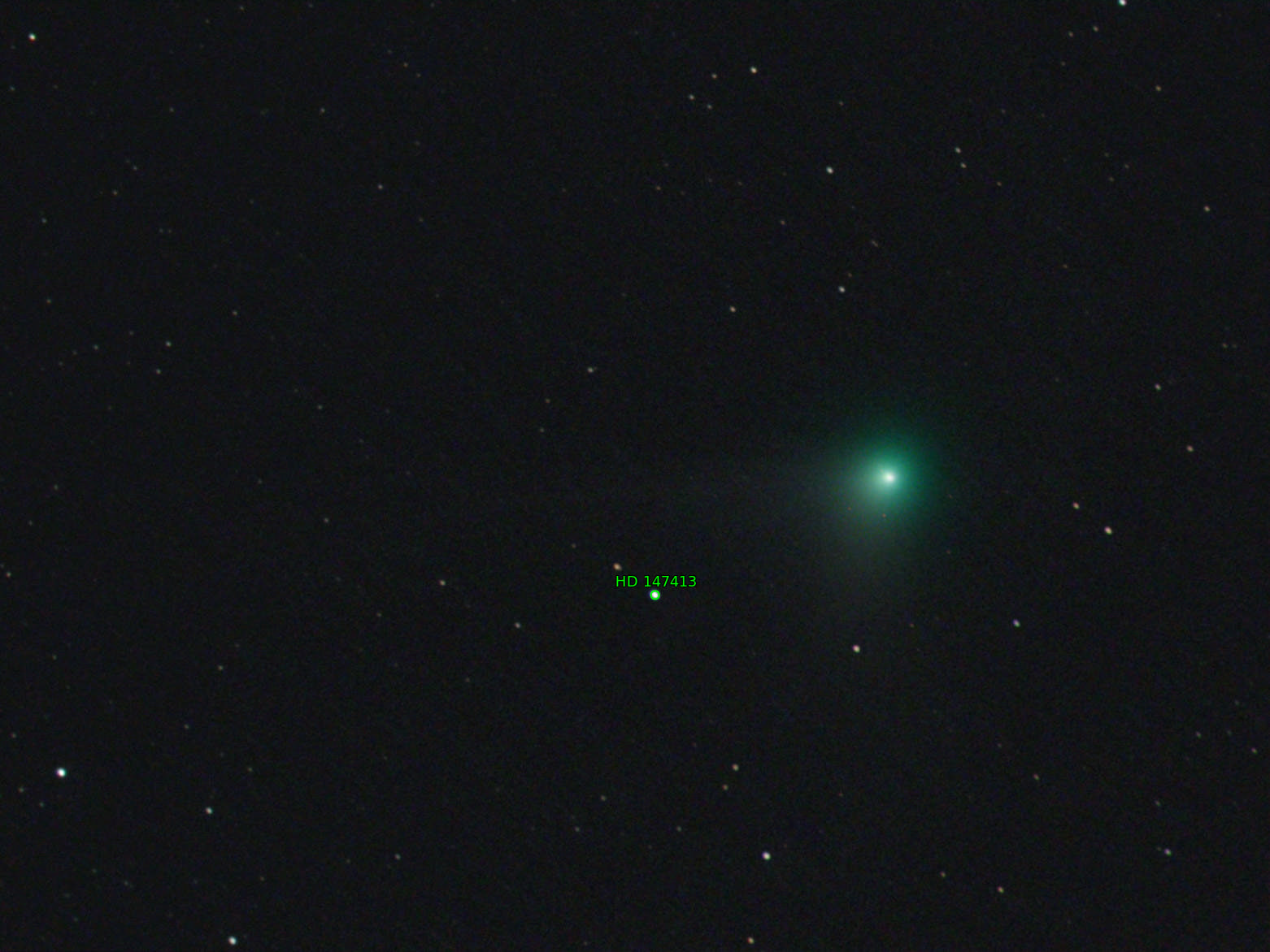 Sternkarten-Overlay (Astrometry.net)