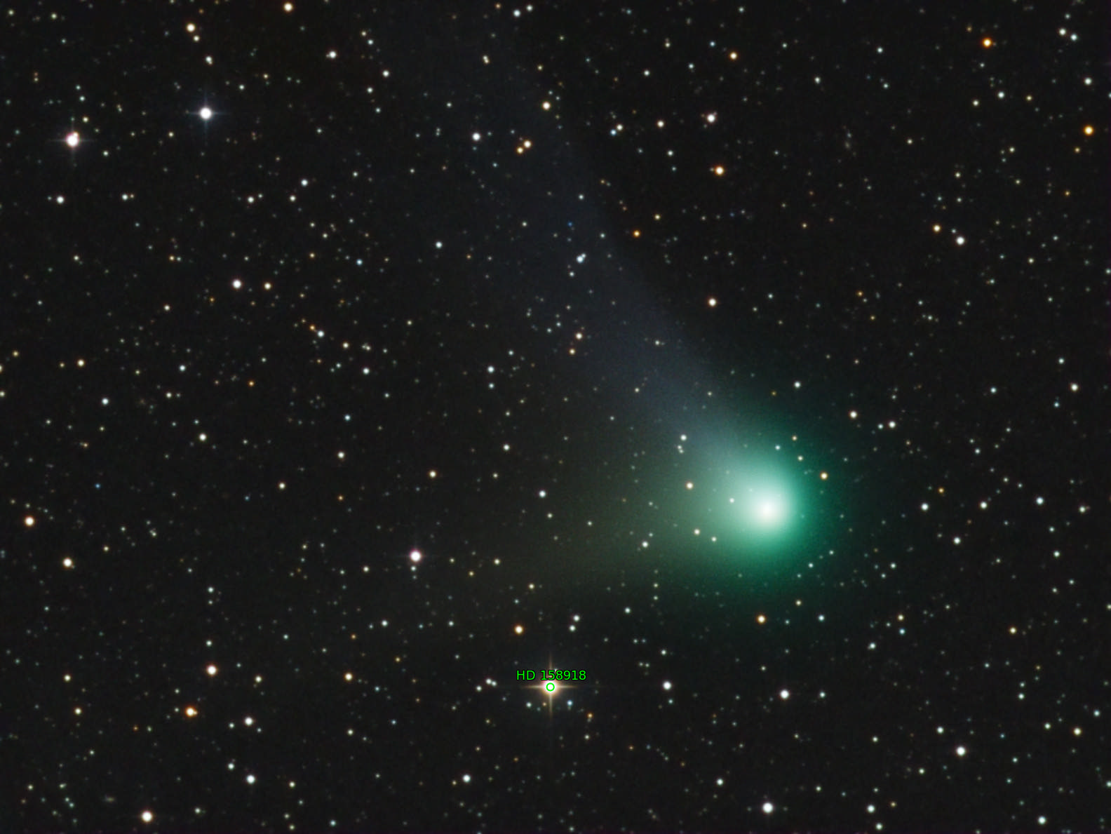 Sternkarten-Overlay (Astrometry.net)