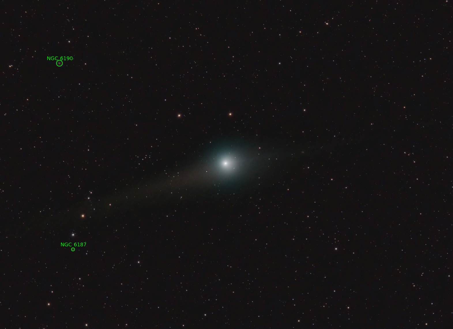 Sternkarten-Overlay (Astrometry.net)