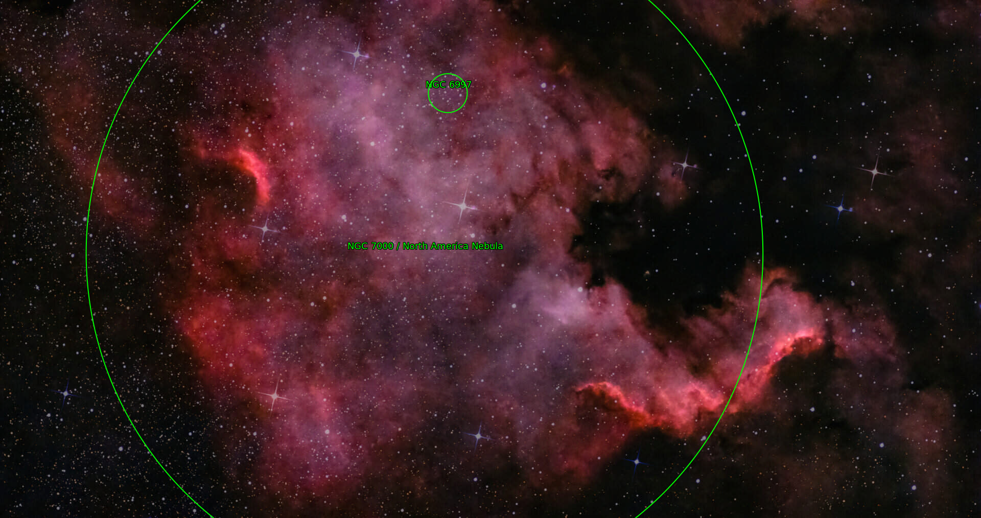 Sternkarten-Overlay (Astrometry.net)