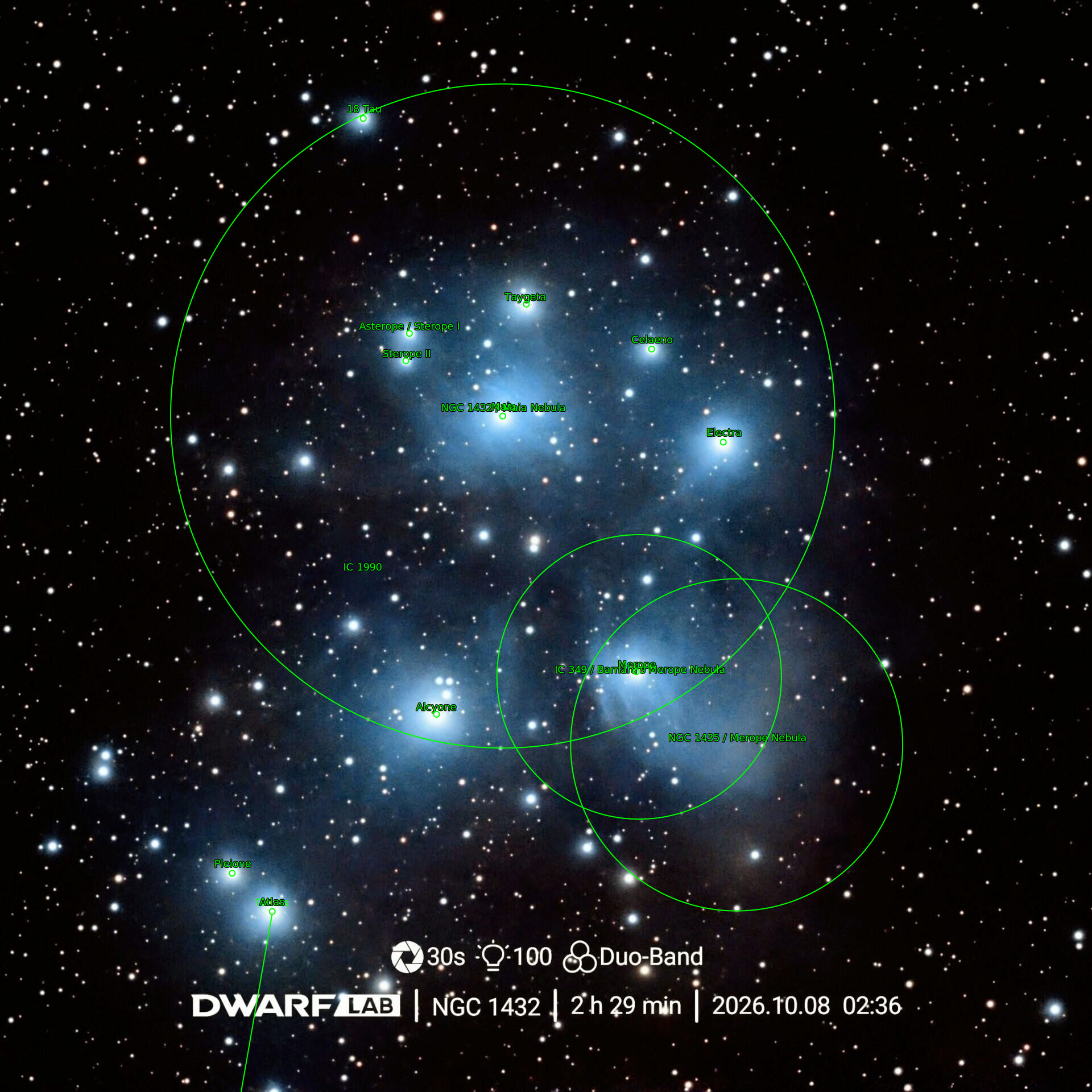 Sternkarten-Overlay (Astrometry.net)