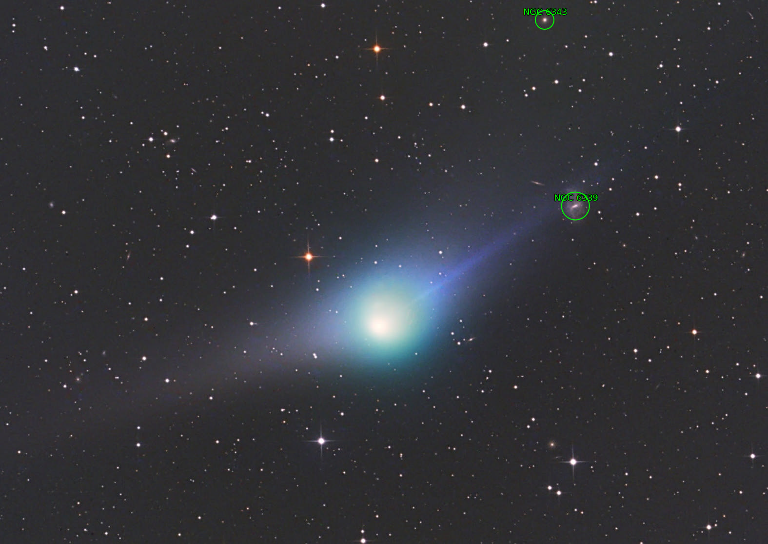 Sternkarten-Overlay (Astrometry.net)