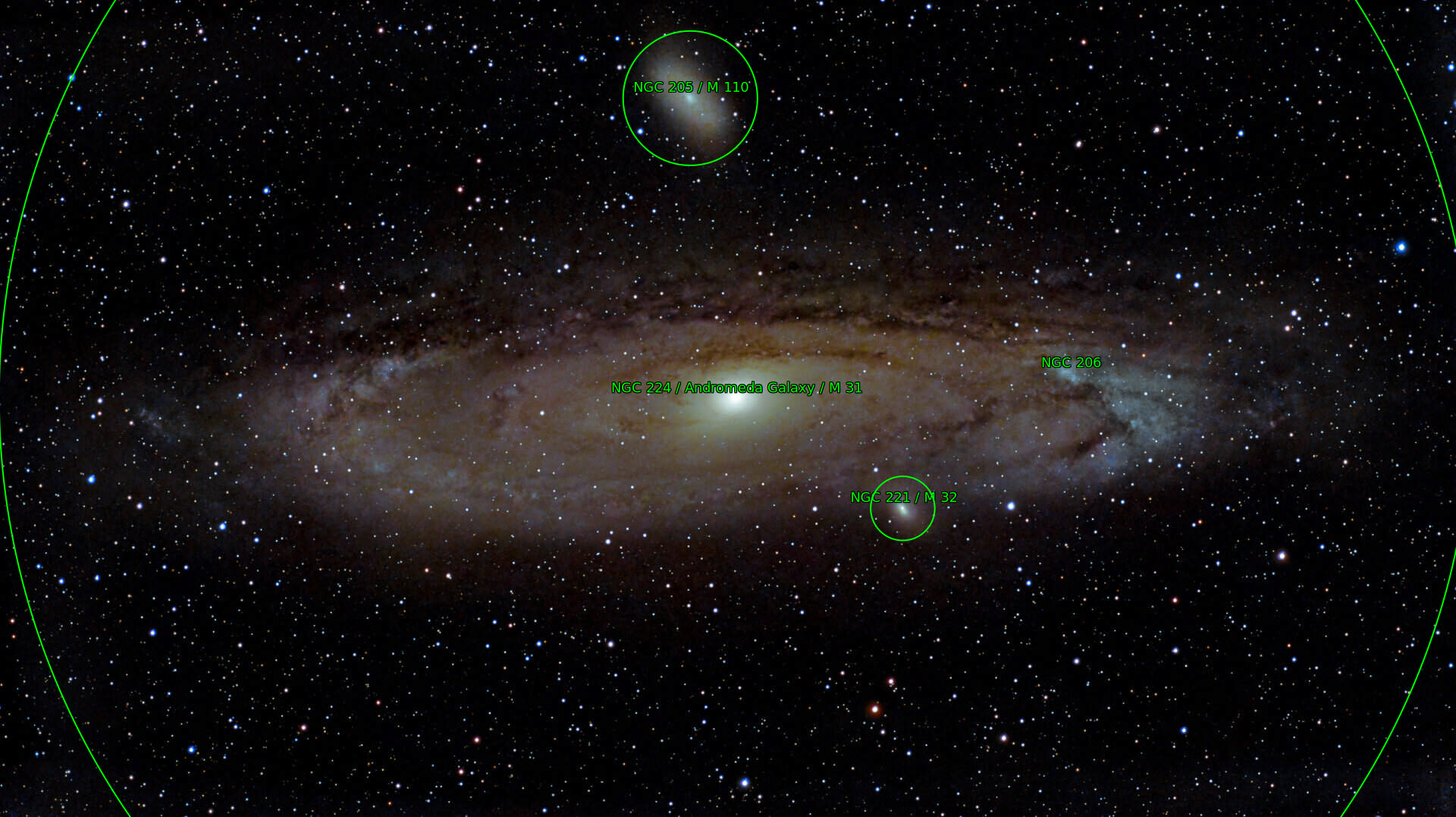 Sternkarten-Overlay (Astrometry.net)