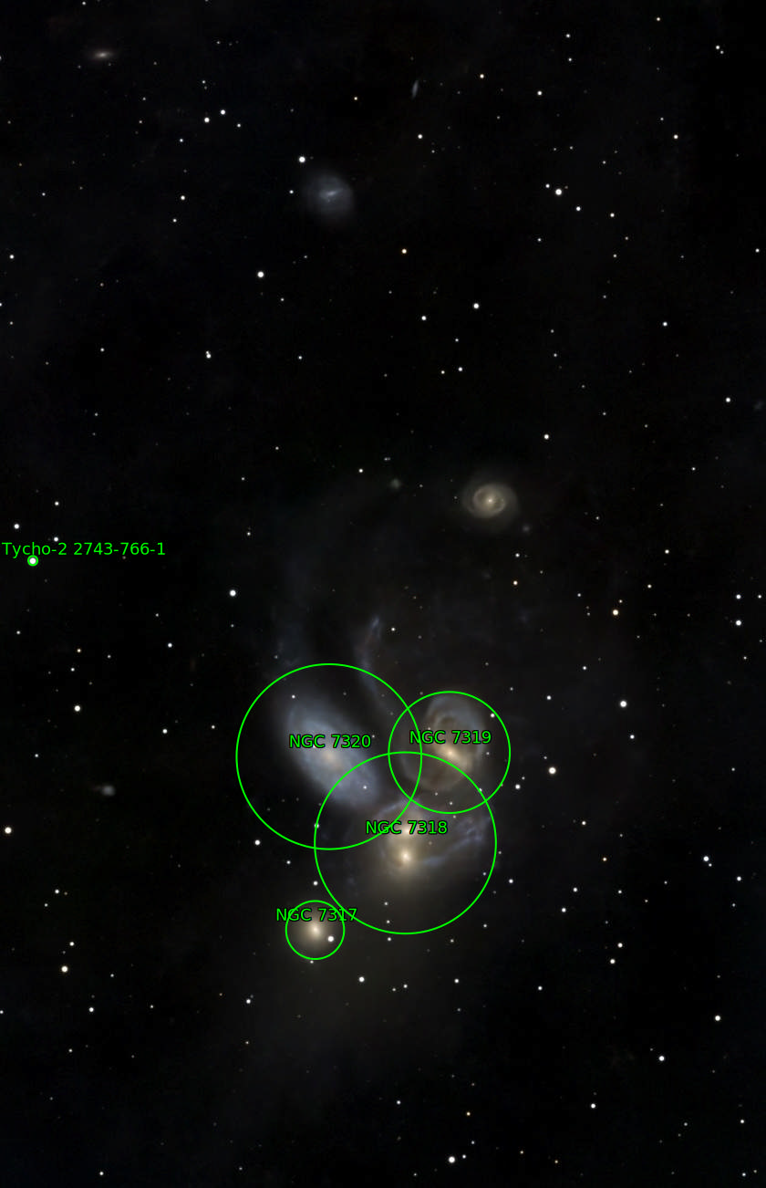 Sternkarten-Overlay (Astrometry.net)