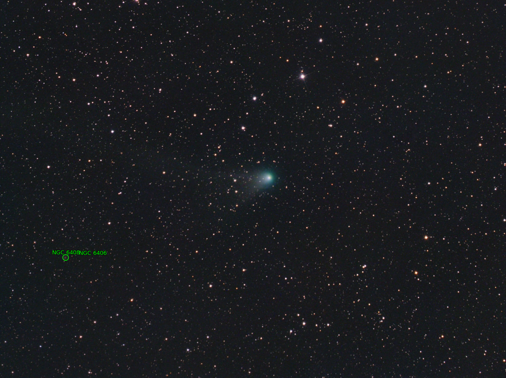Sternkarten-Overlay (Astrometry.net)