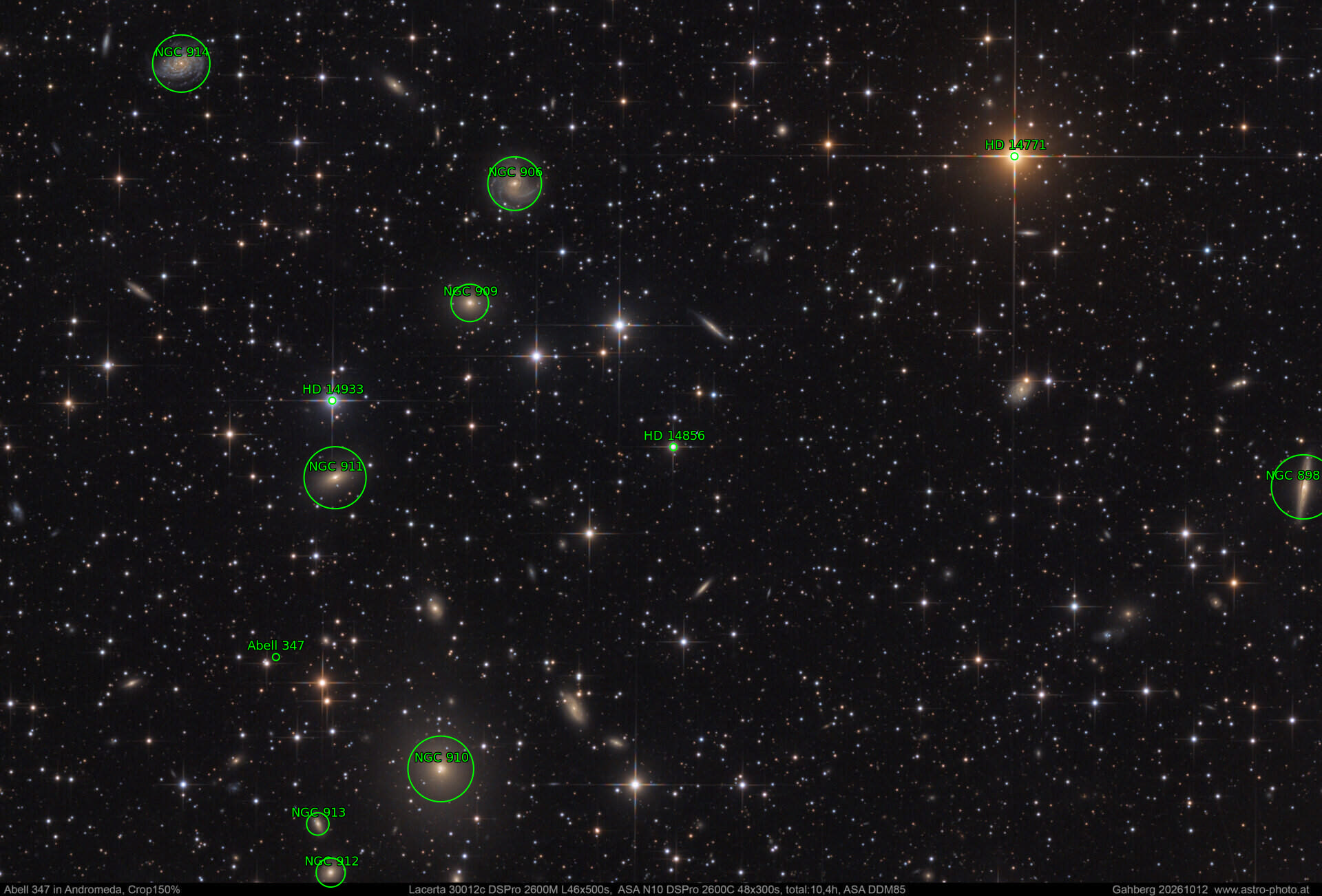 Sternkarten-Overlay (Astrometry.net)
