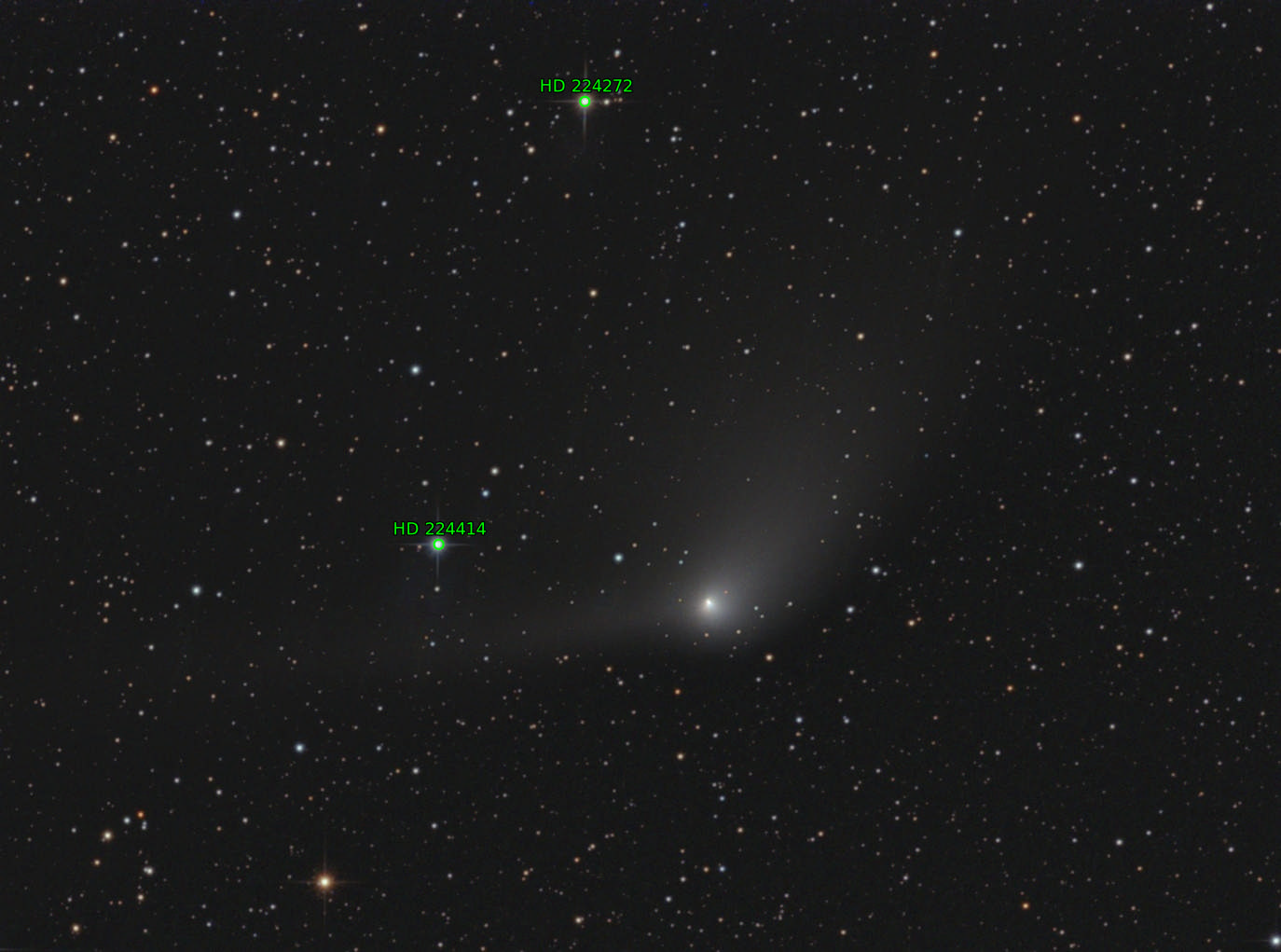 Sternkarten-Overlay (Astrometry.net)