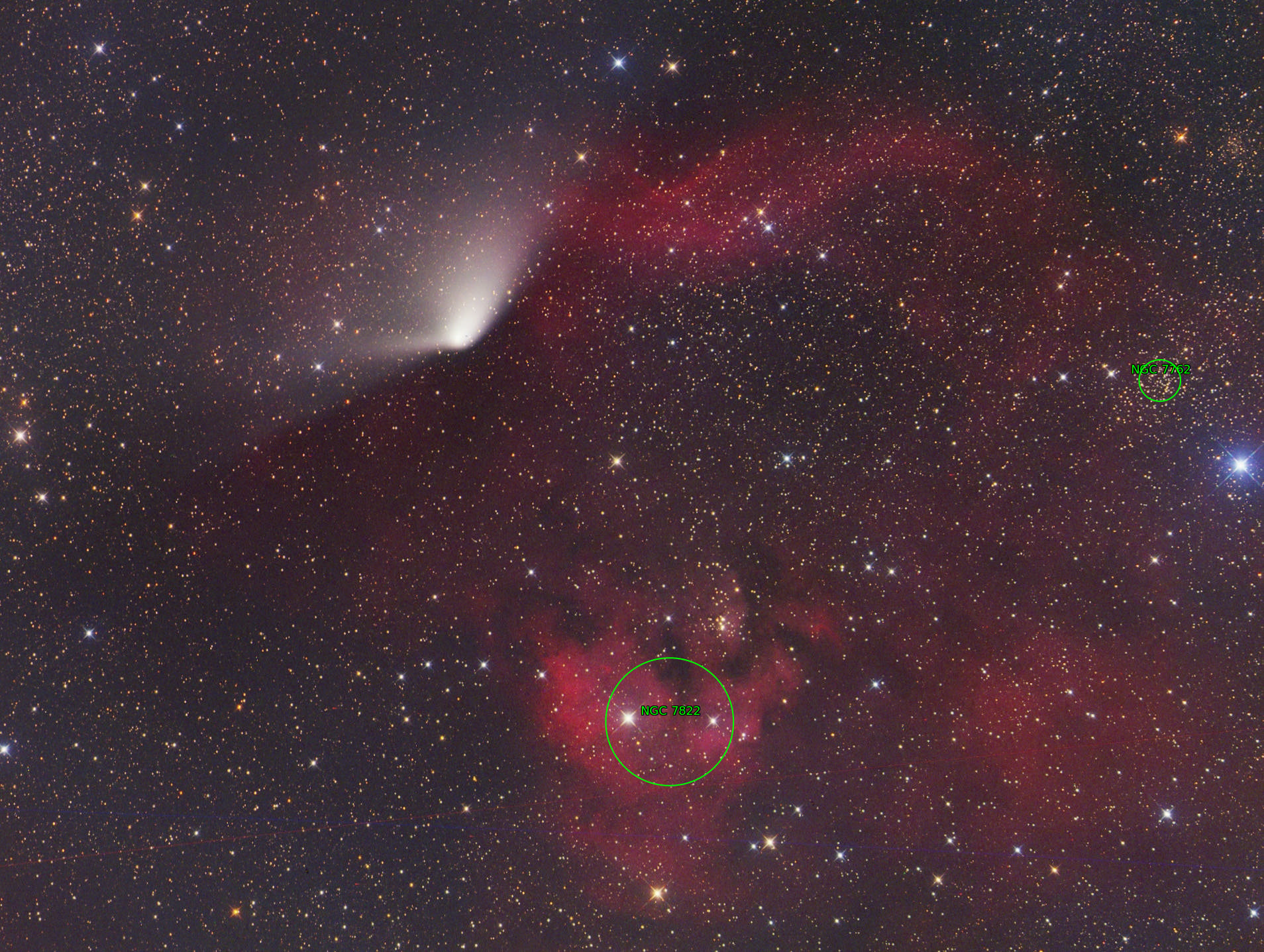 Sternkarten-Overlay (Astrometry.net)