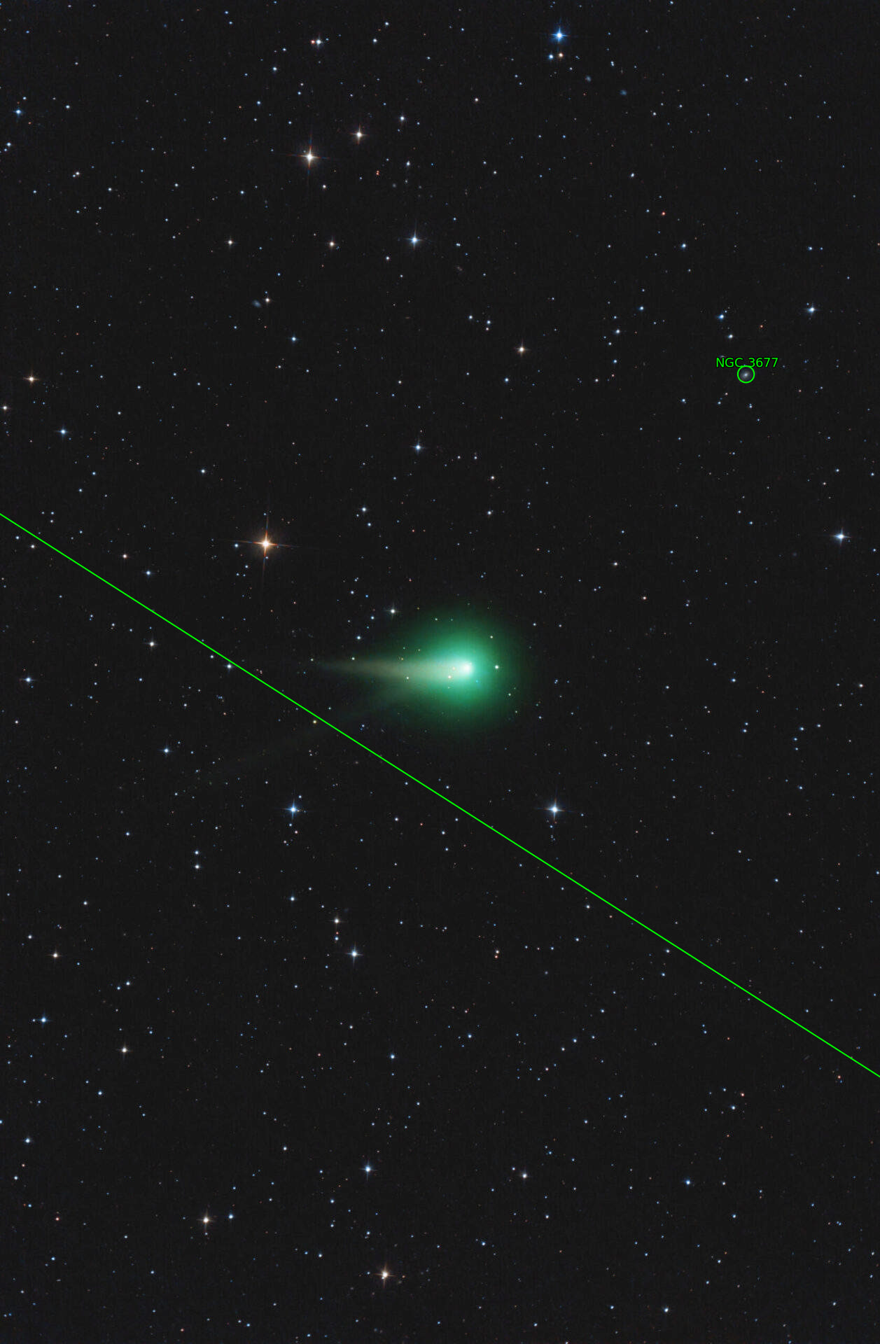 Sternkarten-Overlay (Astrometry.net)