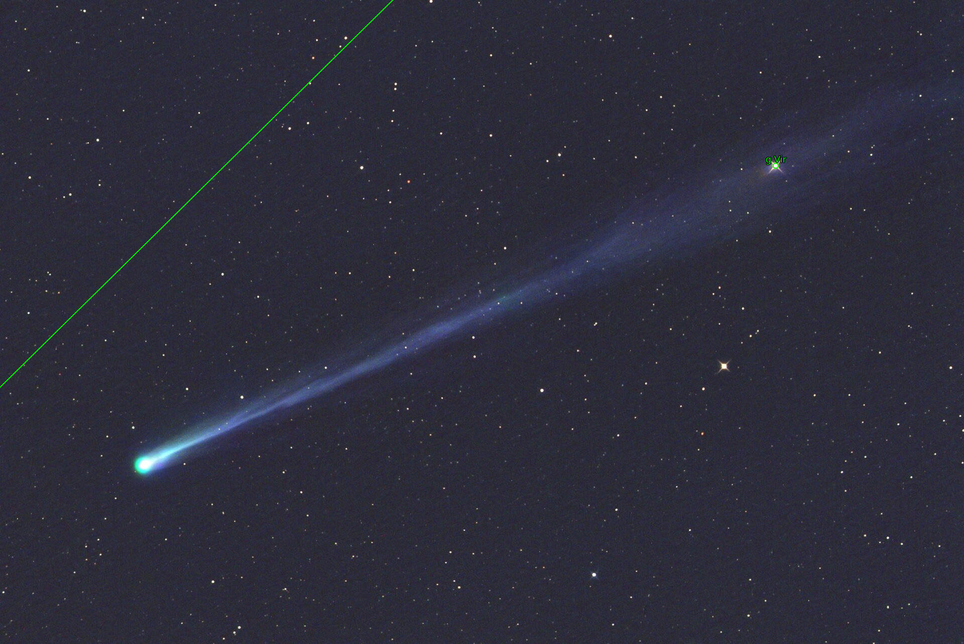 Sternkarten-Overlay (Astrometry.net)