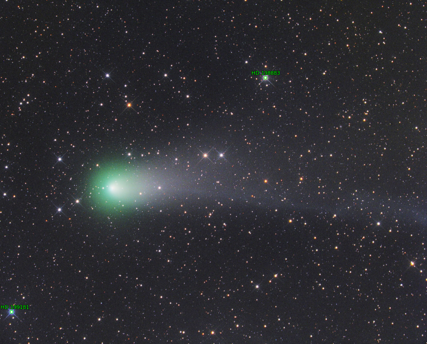 Sternkarten-Overlay (Astrometry.net)
