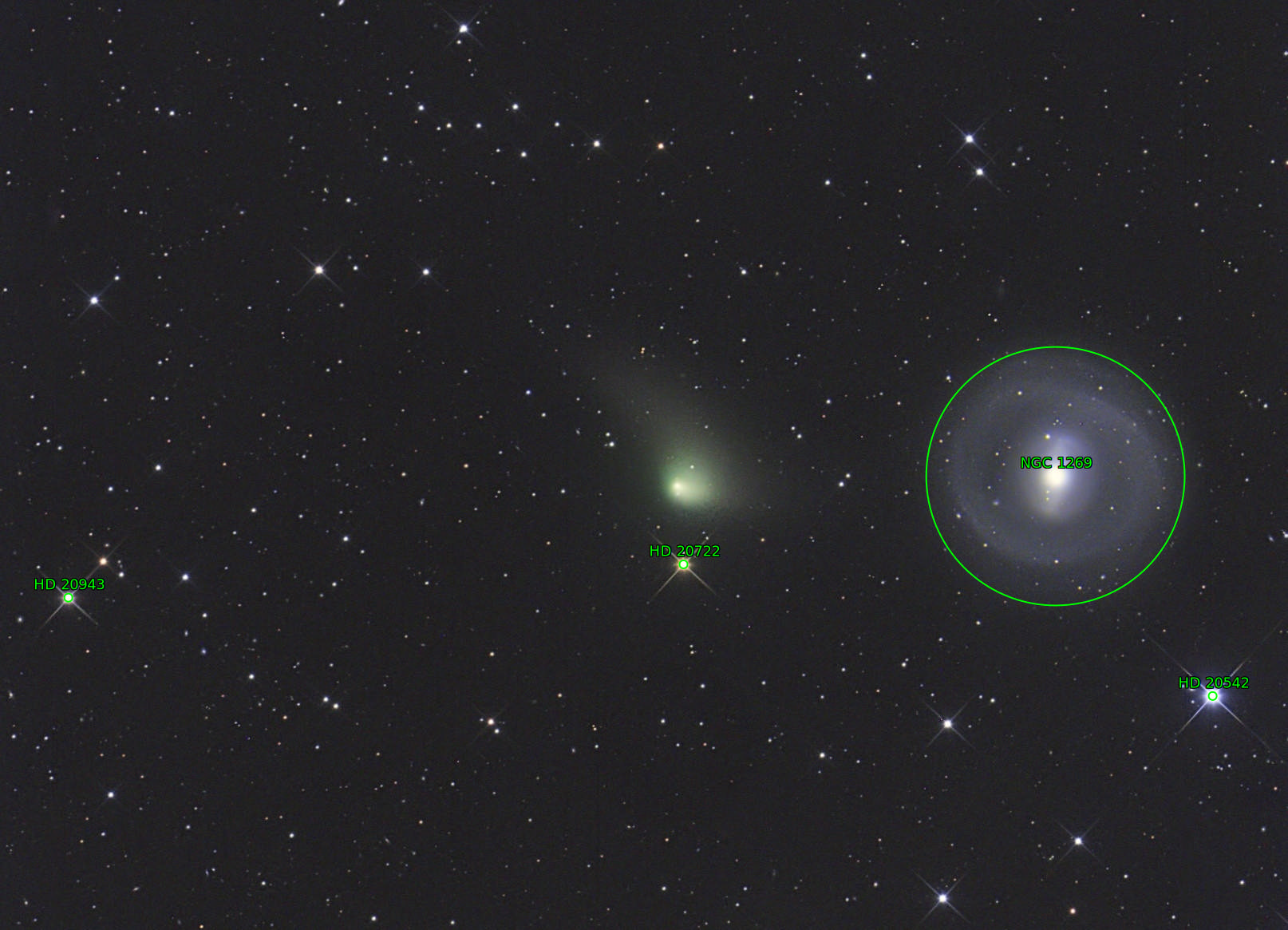 Sternkarten-Overlay (Astrometry.net)