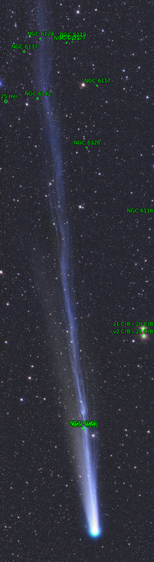 Sternkarten-Overlay (Astrometry.net)