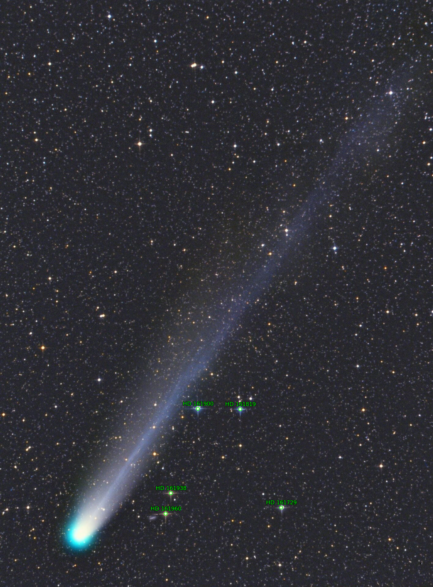Sternkarten-Overlay (Astrometry.net)