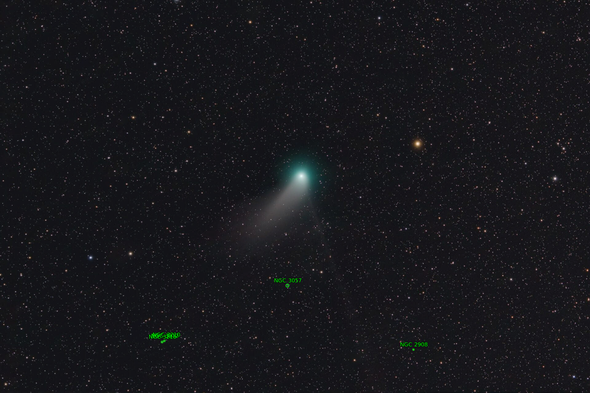 Sternkarten-Overlay (Astrometry.net)