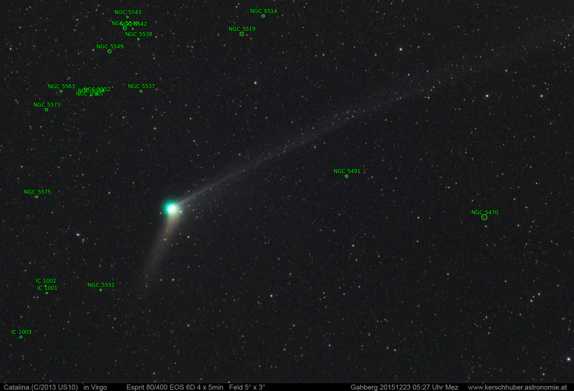 Sternkarten-Overlay (Astrometry.net)