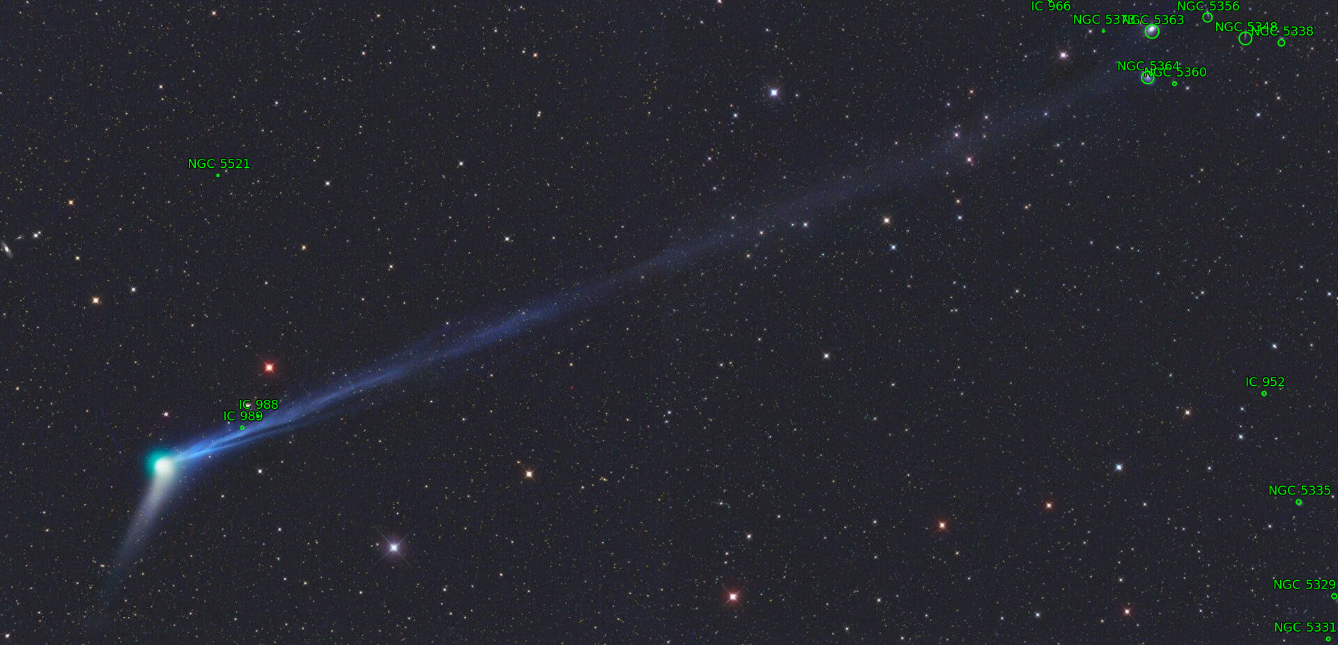 Sternkarten-Overlay (Astrometry.net)