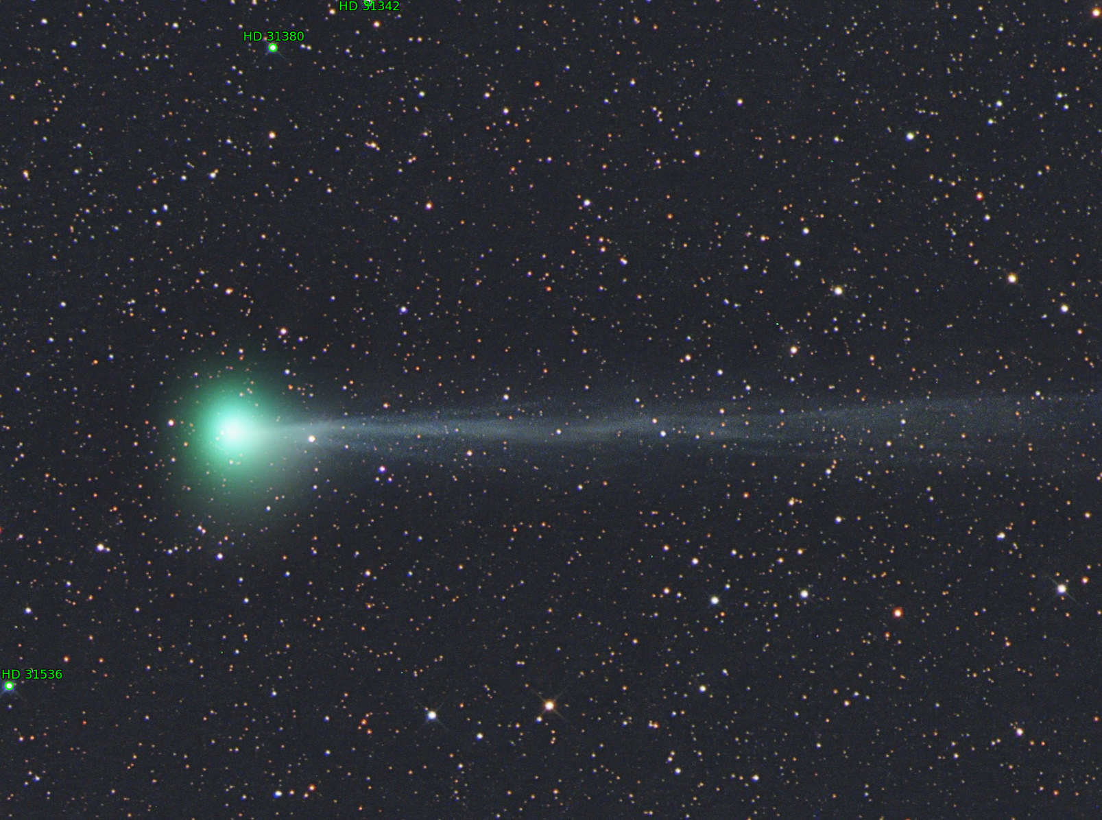 Sternkarten-Overlay (Astrometry.net)