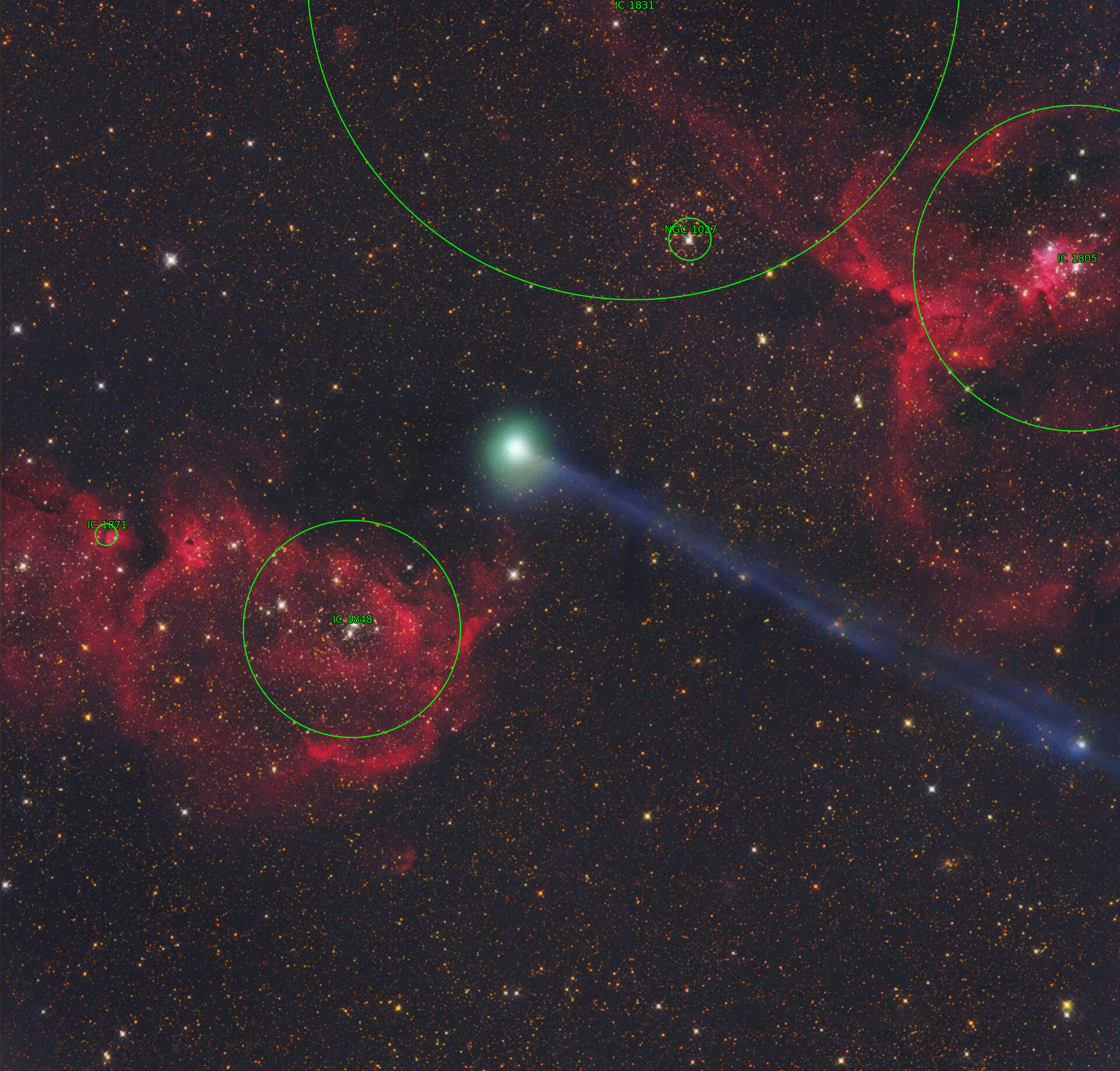 Sternkarten-Overlay (Astrometry.net)