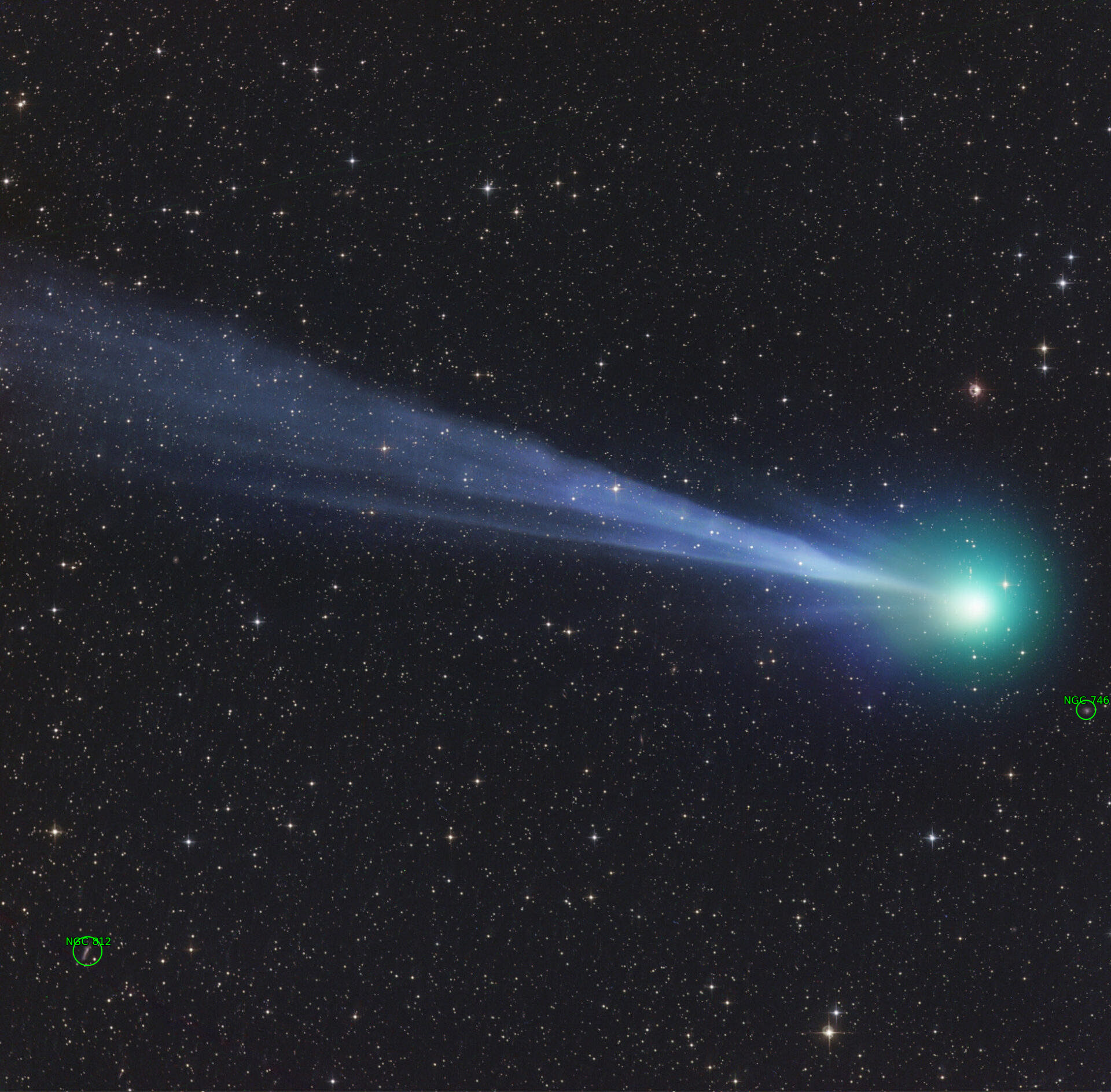Sternkarten-Overlay (Astrometry.net)