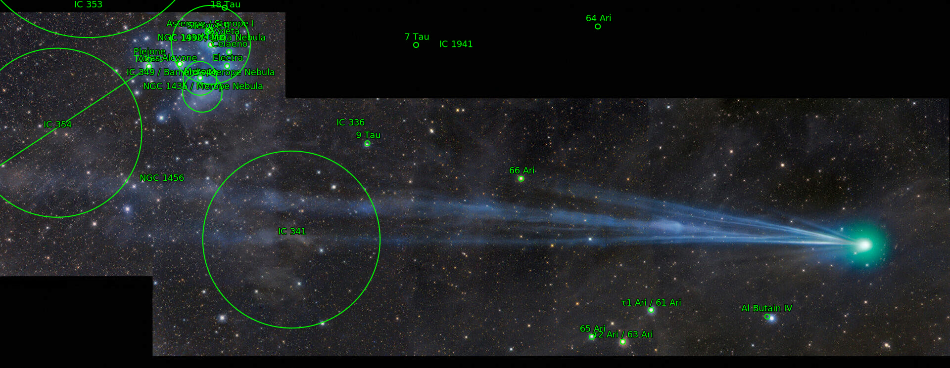 Sternkarten-Overlay (Astrometry.net)