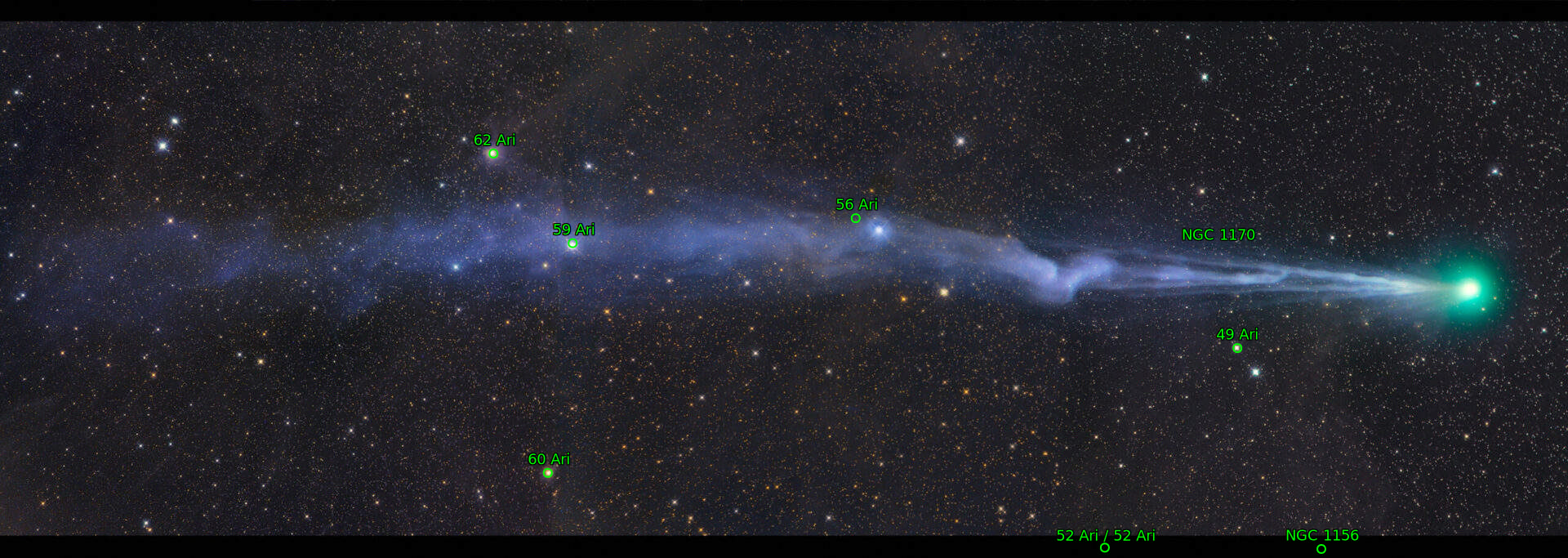 Sternkarten-Overlay (Astrometry.net)