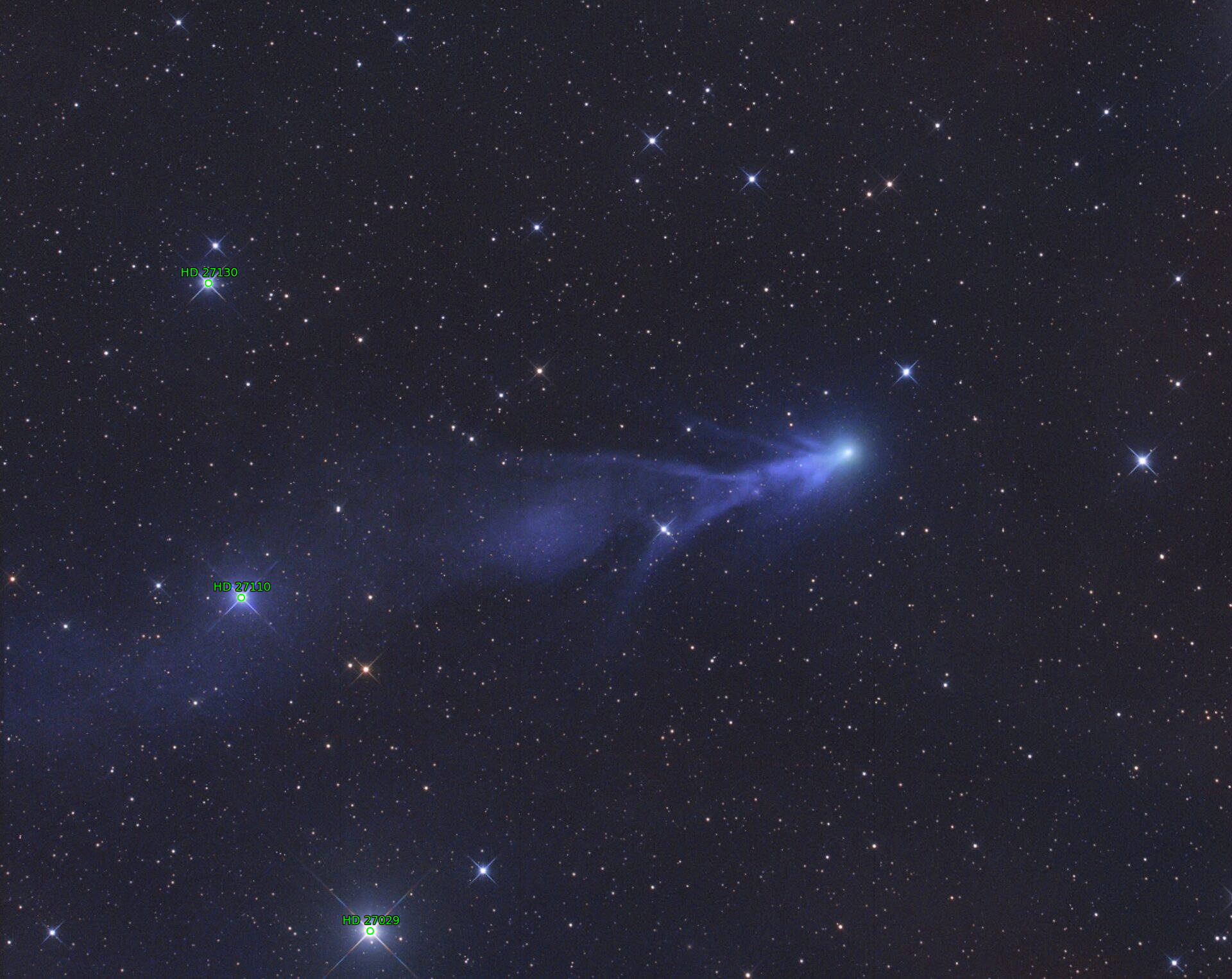 Sternkarten-Overlay (Astrometry.net)