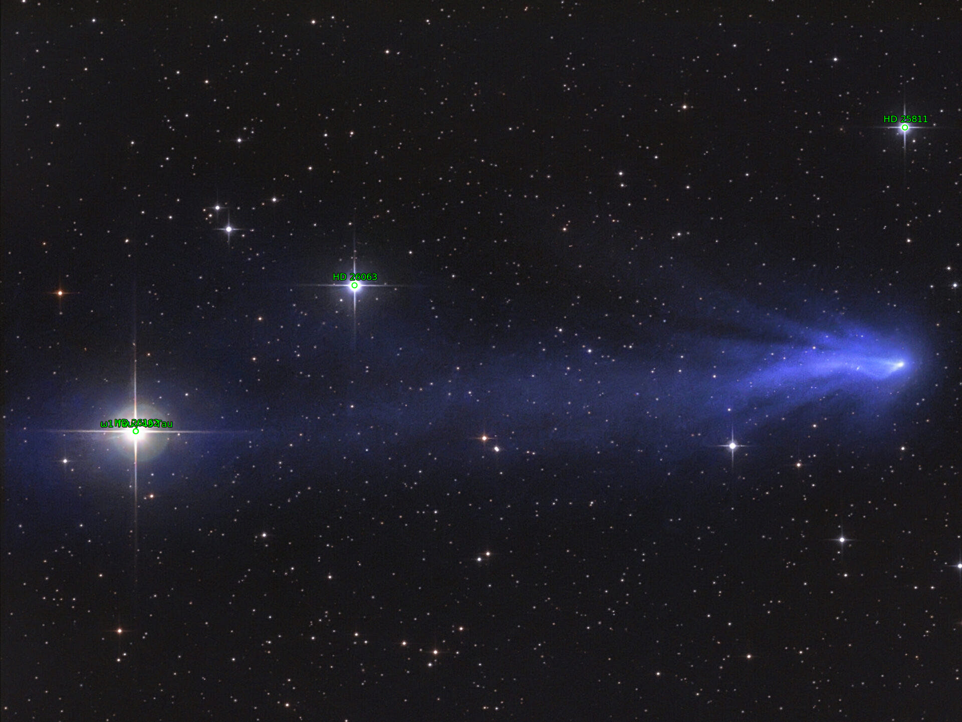 Sternkarten-Overlay (Astrometry.net)