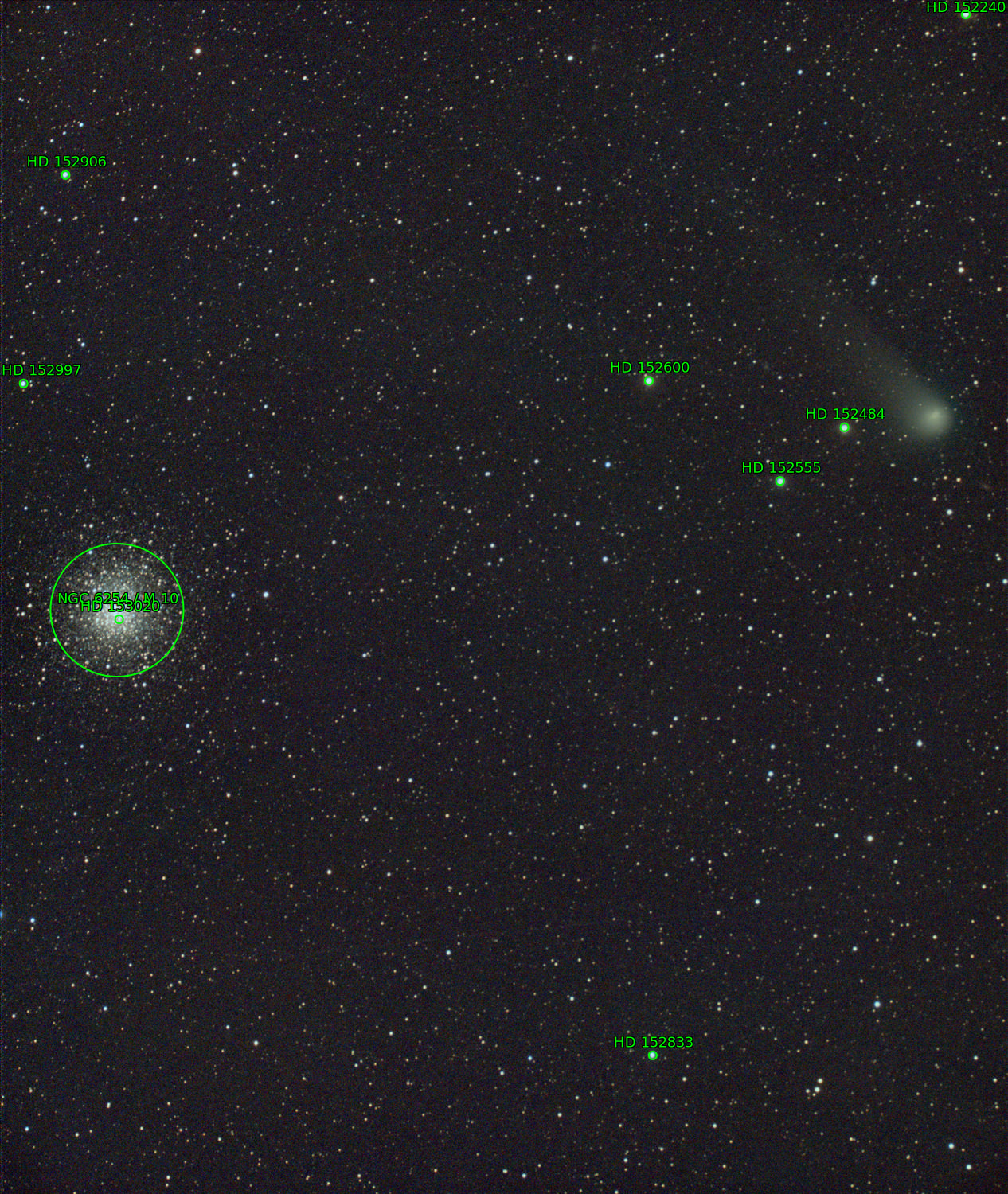 Sternkarten-Overlay (Astrometry.net)