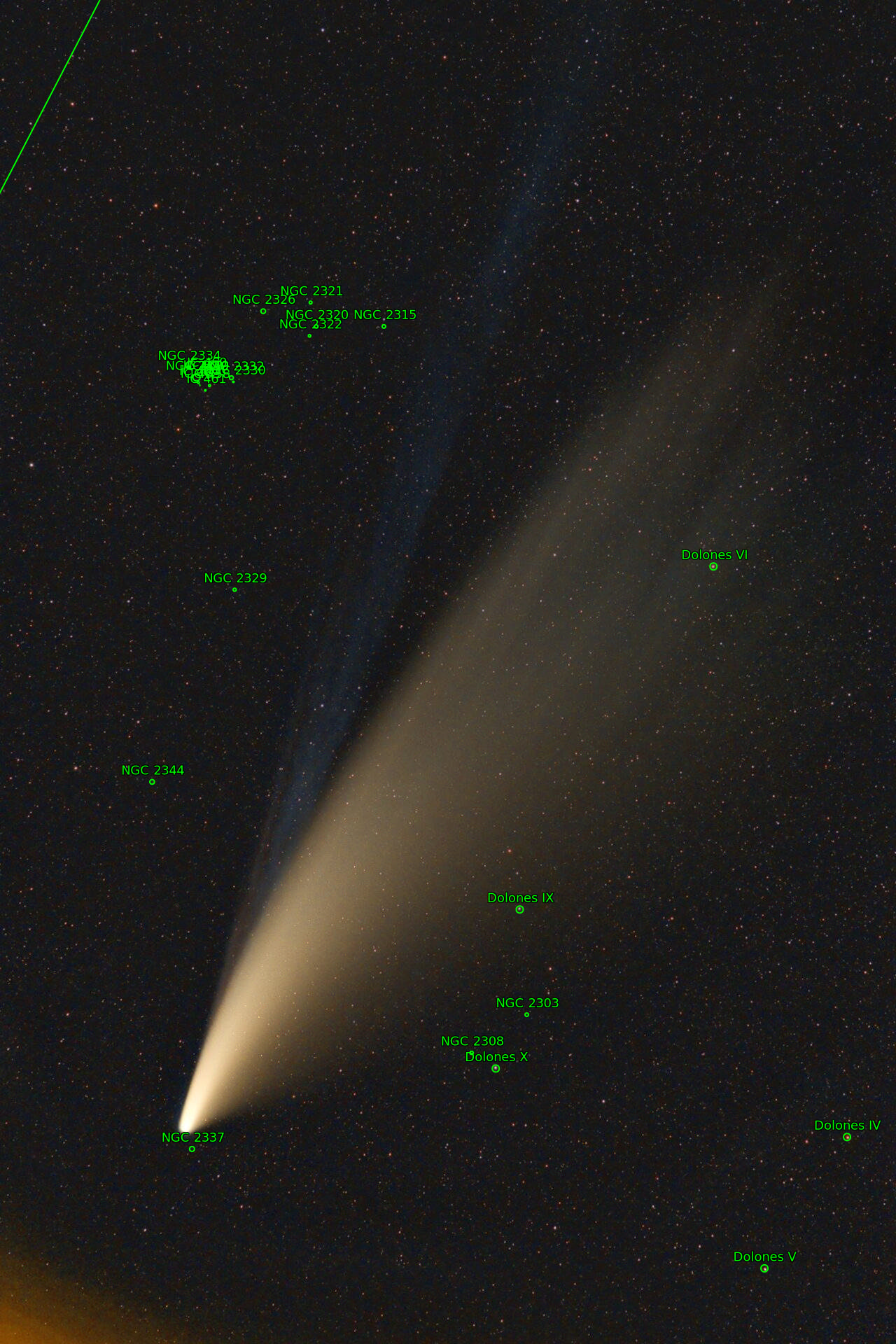Sternkarten-Overlay (Astrometry.net)