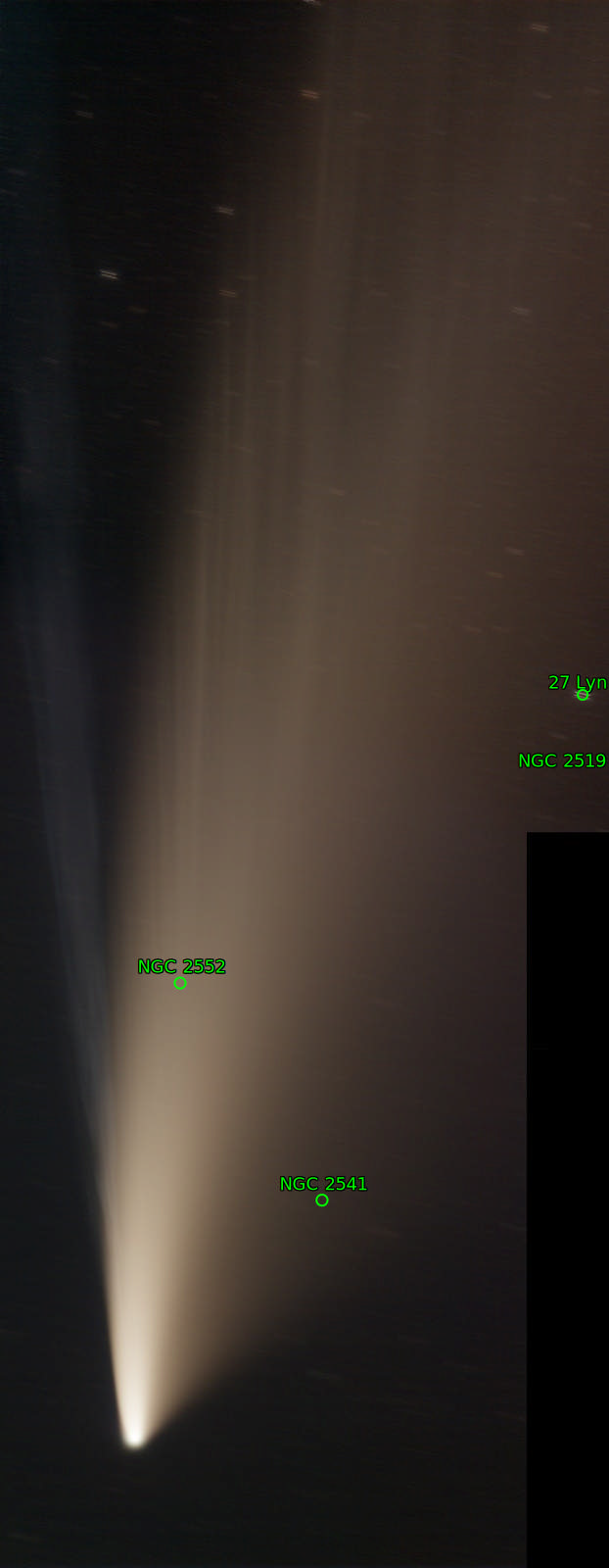 Sternkarten-Overlay (Astrometry.net)
